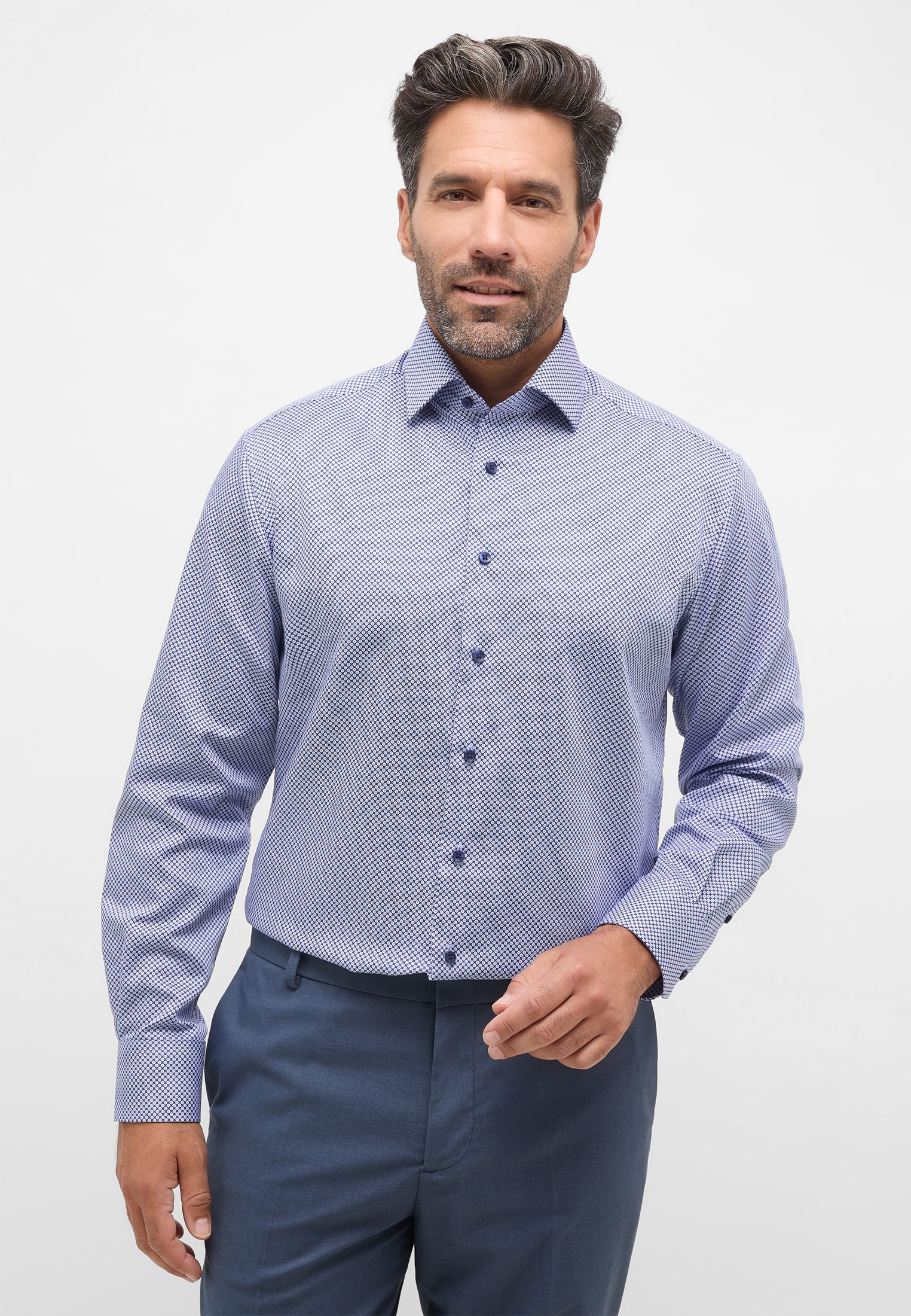 Eterna Langarmhemd "MODERN FIT" günstig online kaufen