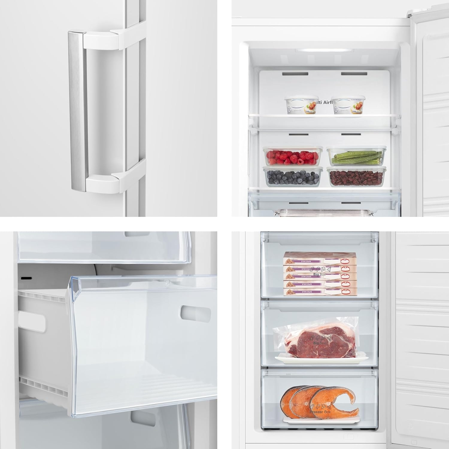Hisense Gefrierschrank »FV298N4AWE«, 172 cm hoch, 59,5 cm breit, NoFrost - nie wieder abtauen!