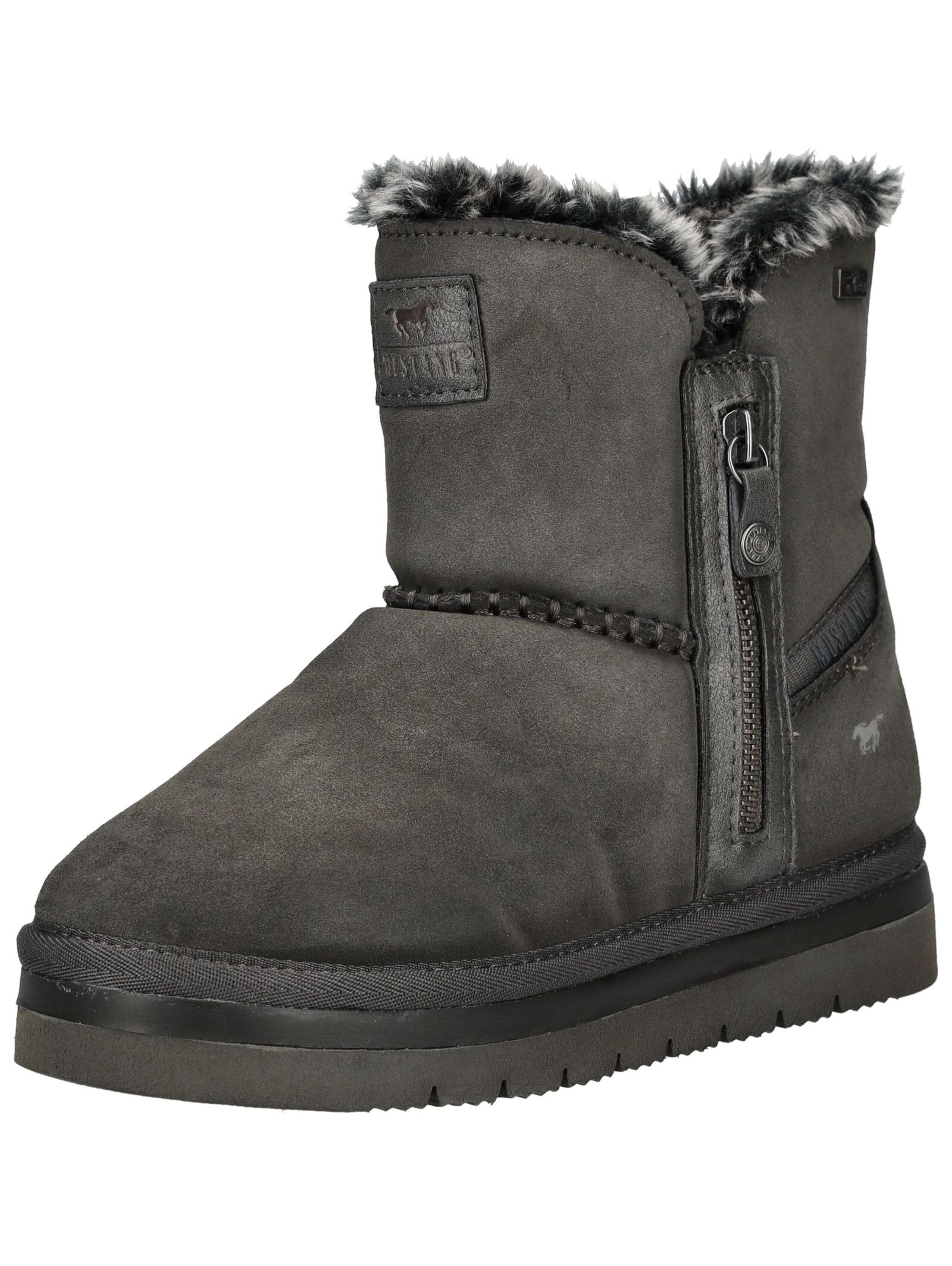 Mustang Shoes Stiefelette "Mustang Shoes Stiefelette Lederimitat/Textil" günstig online kaufen