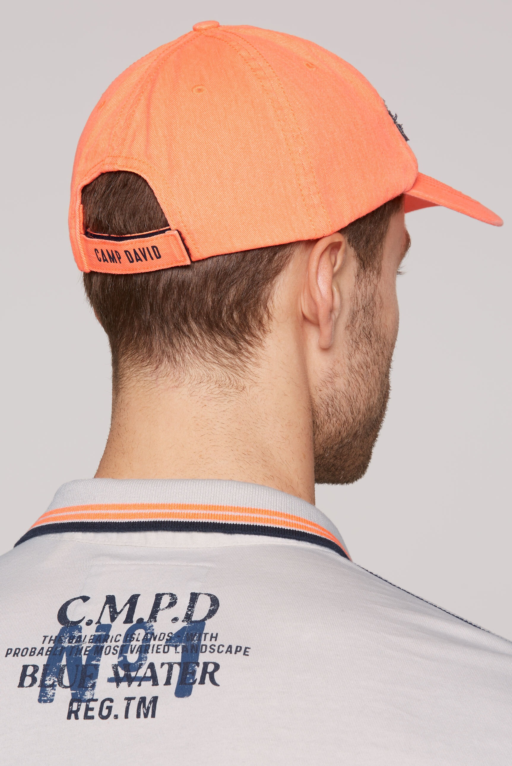 CAMP DAVID Baseball Cap, mit verstärktem Schirm