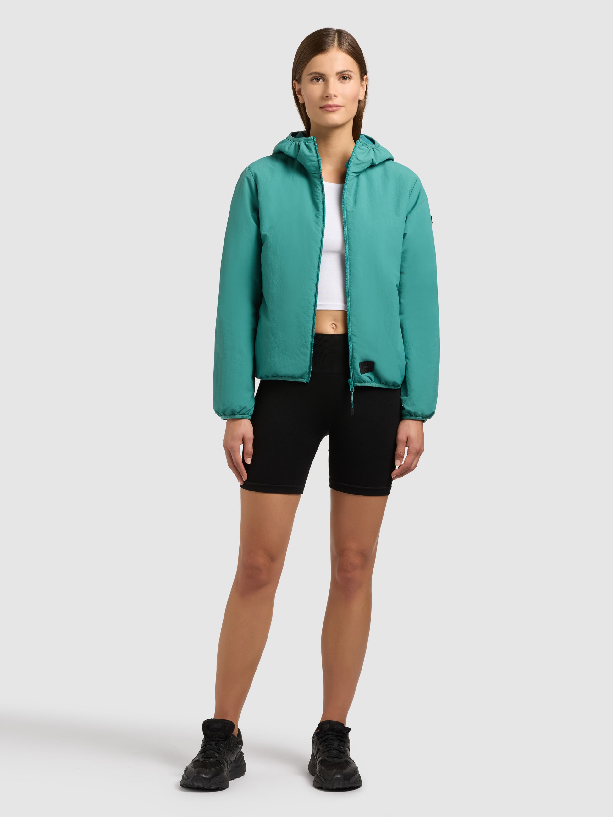 khujo Blouson »SHELLY2« mit Kapuze
