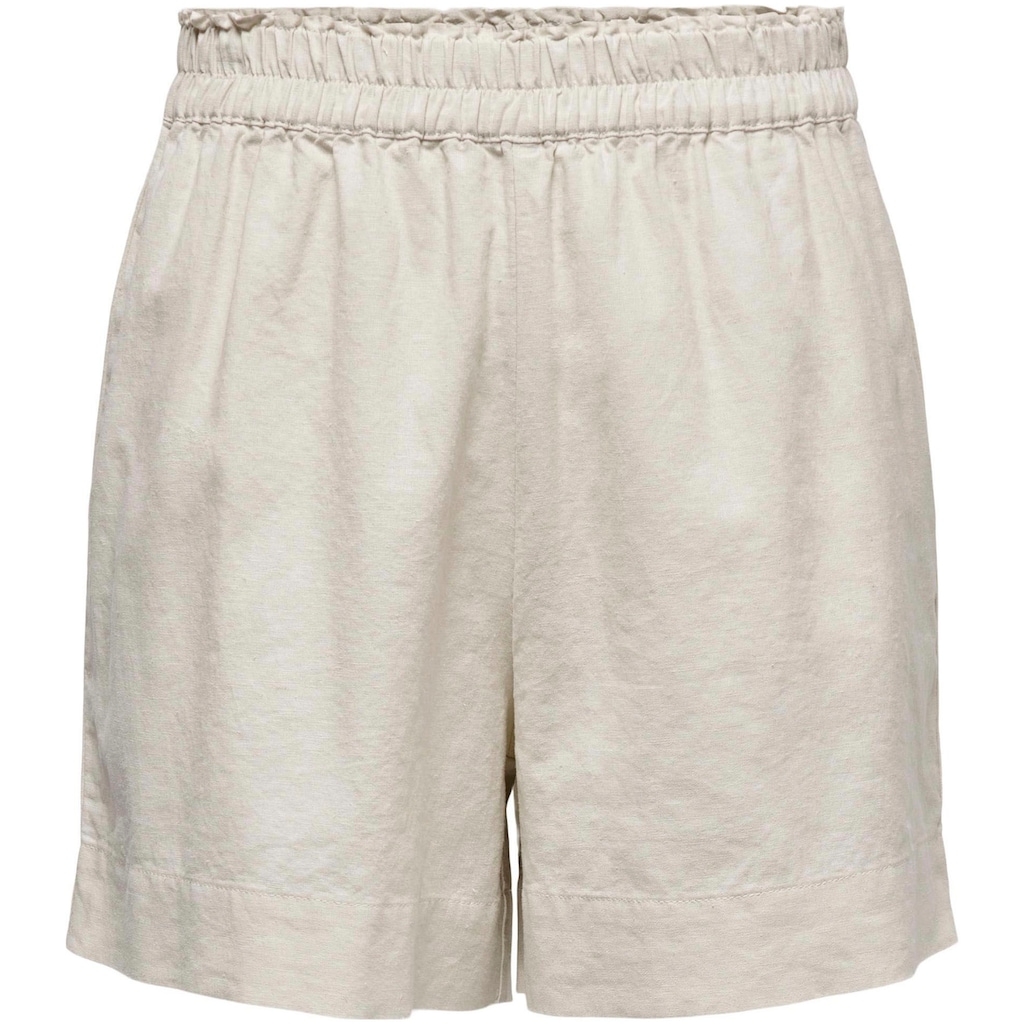 ONLY Shorts »ONLTOKYO HW LINEN BLEND SHORTS PNT NOOS«