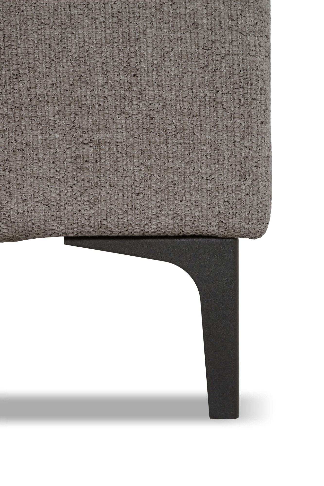 OTTO home Wohnlandschaft »XXL Sofa Oland mit modernem Chenille-Bezug« U-Form, 345 cm, Wellenunterfederung, Skandi-Design, Metallfüße