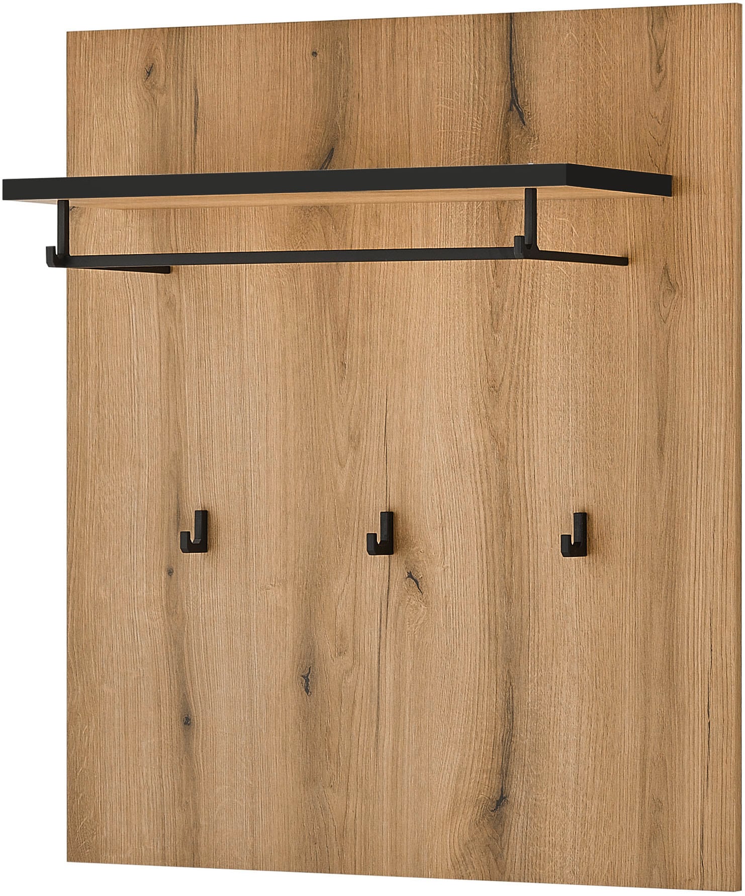 Home affaire Garderobenpaneel »Cantara, Wandregal, Flurgarderobe mit Hutablage, Kleiderstange & Haken« vielseitig einsetzbar, in zwei Farben verfügbar, 79 cm breit