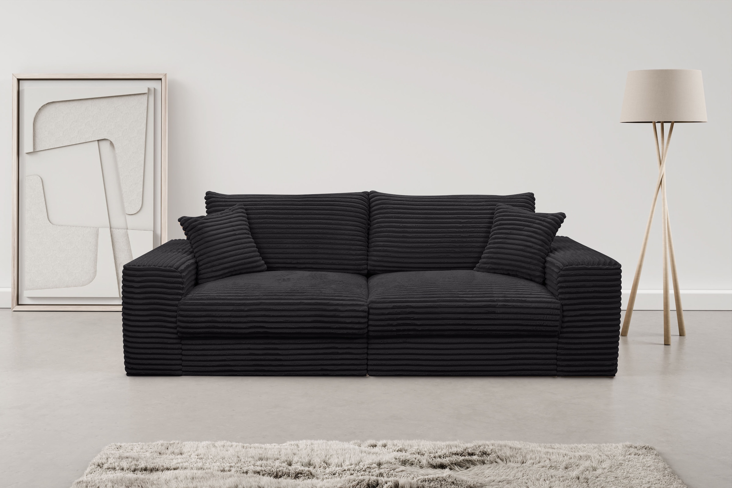 WERK2 Big-Sofa "Rozzana Mega Sofa mit viel Platz, aktuelle Bezüge. Breite 2 günstig online kaufen