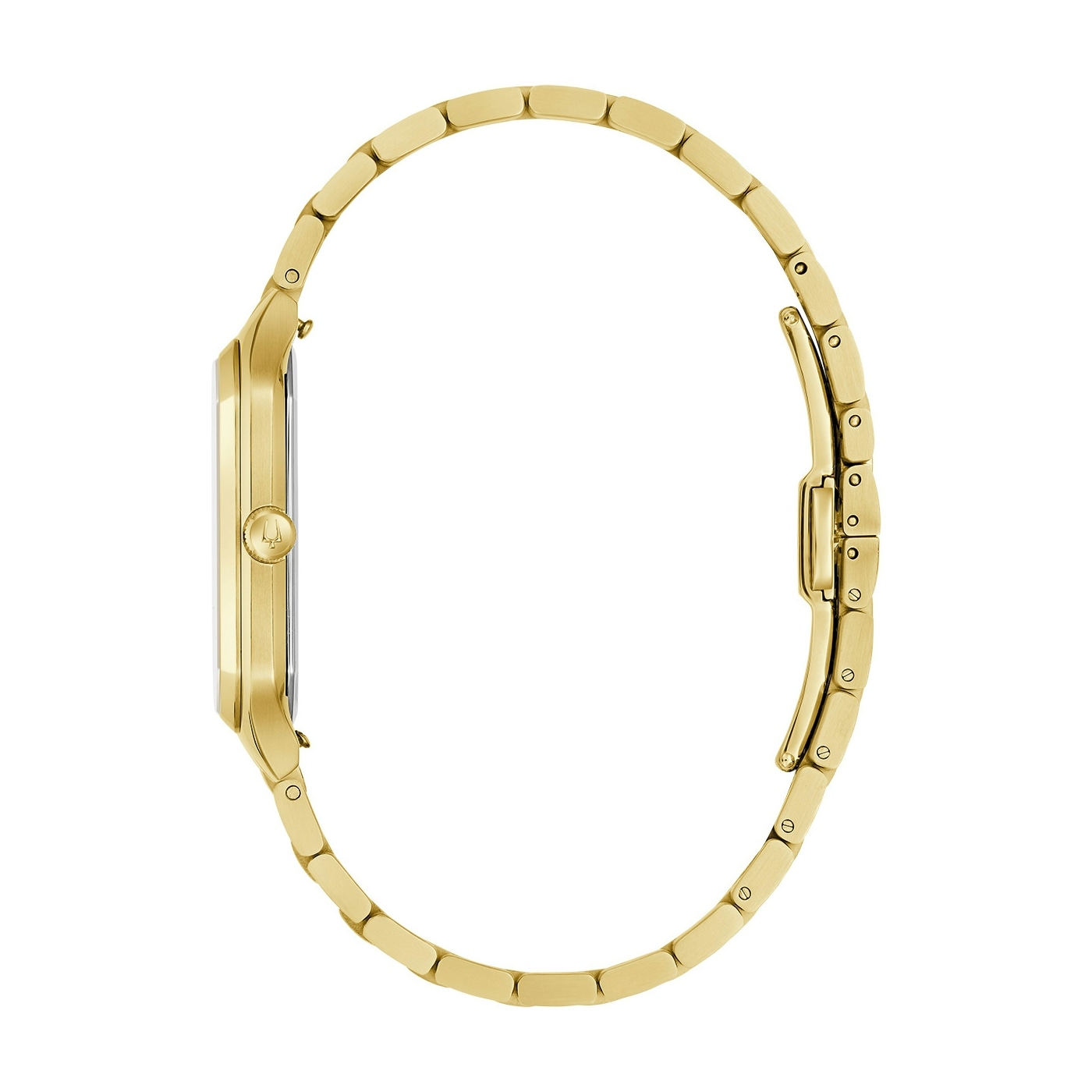 Bulova Quarzuhr »Sutton« Armbanduhr, Damenuhr, Herrenuhr, Edelstahlarmband, analog, Big Date