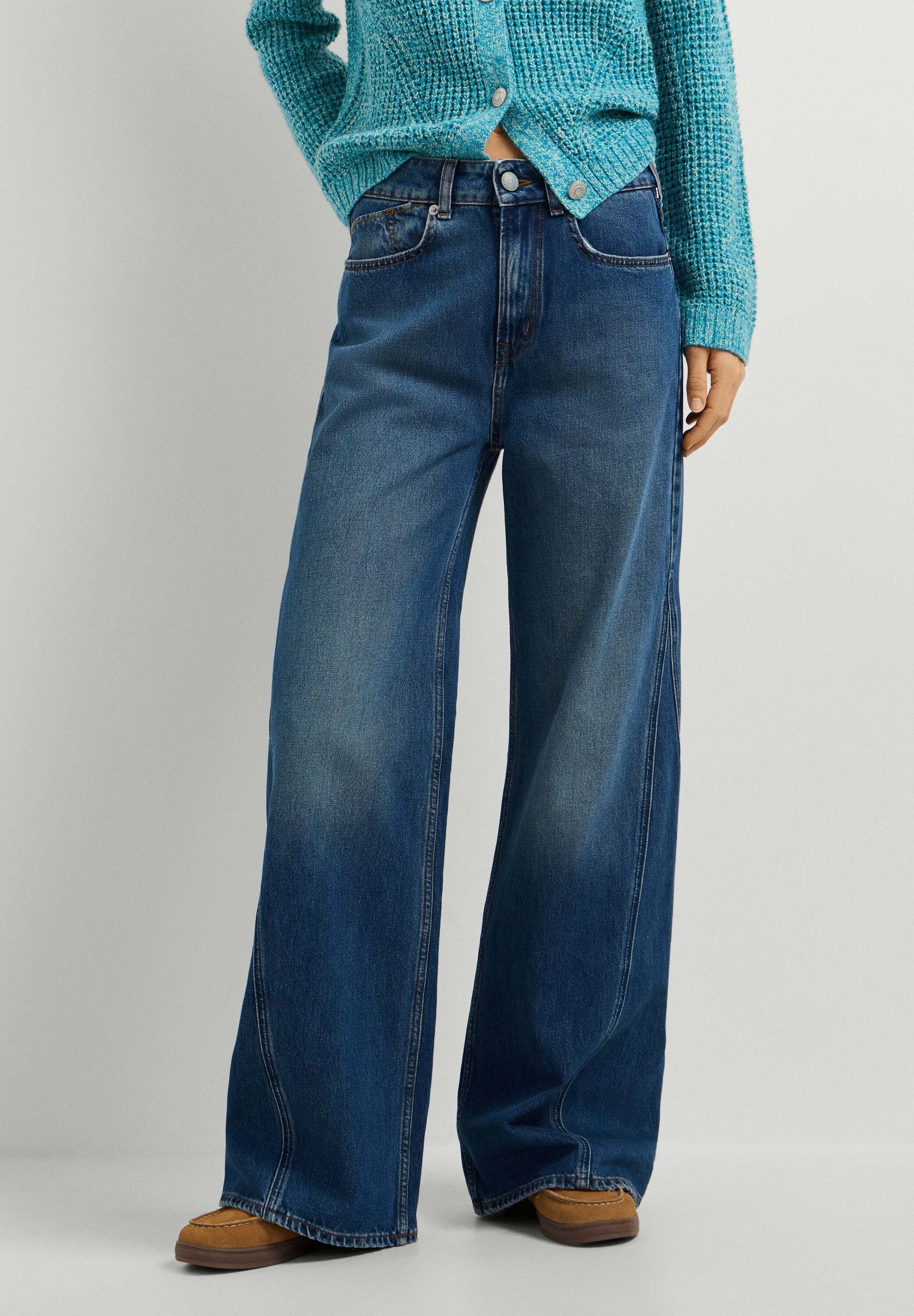 Pepe Jeans Slim-fit-Jeans »flare fit jeans BELLE HW FLARE CONTRAST«
