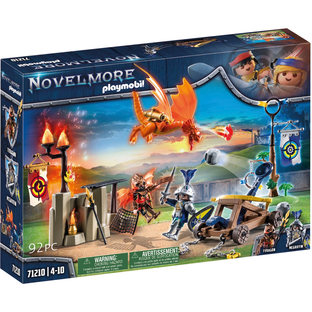 Playmobil® Konstruktions-Spielset »Novelmore vs. Burnham Raiders - Turnierplatz (71210), Novelmore«, (92 St.)