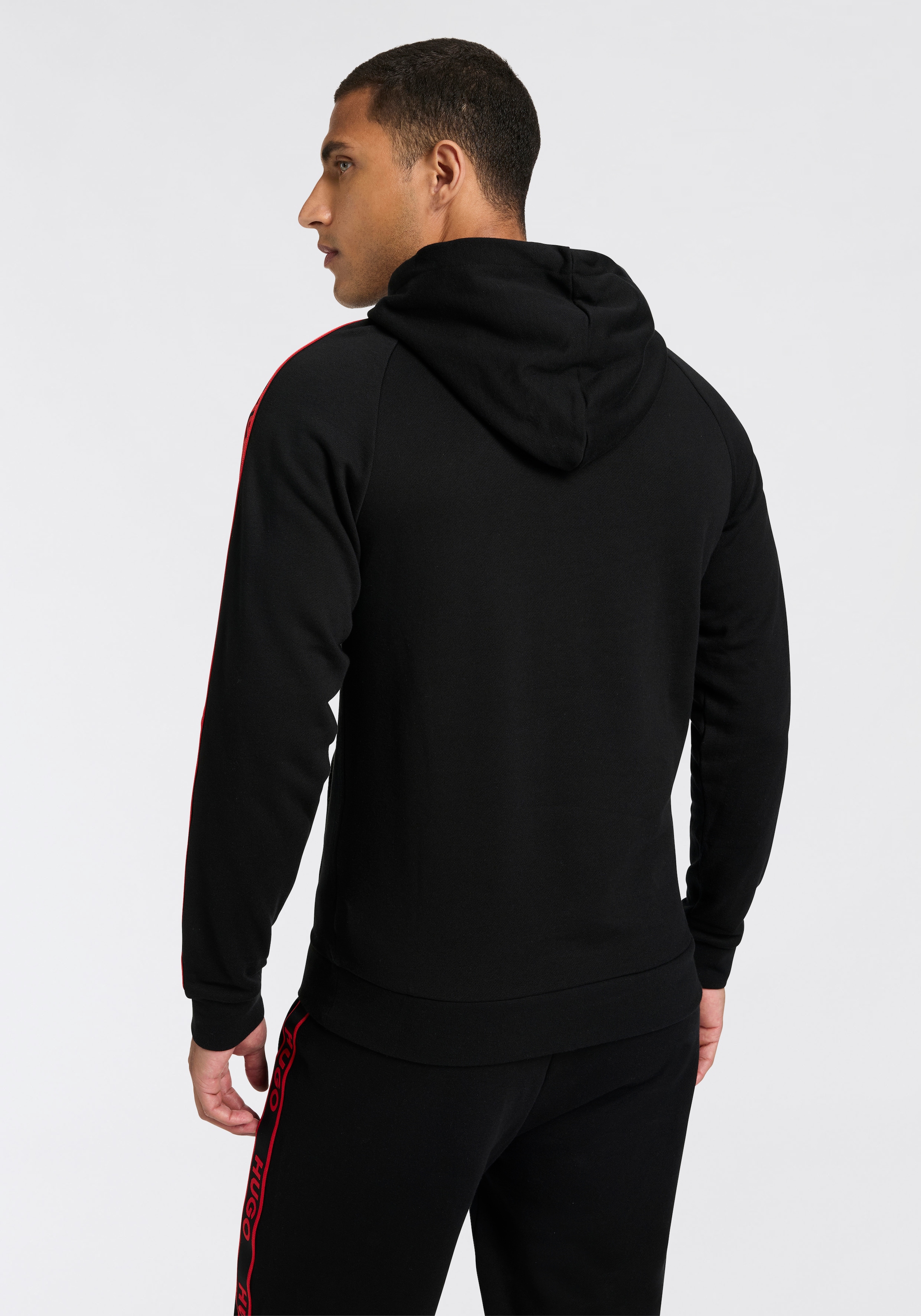 HUGO Underwear Kapuzensweatshirt »BOSS LIAM«, mit Logo-Tape an den Ärmeln