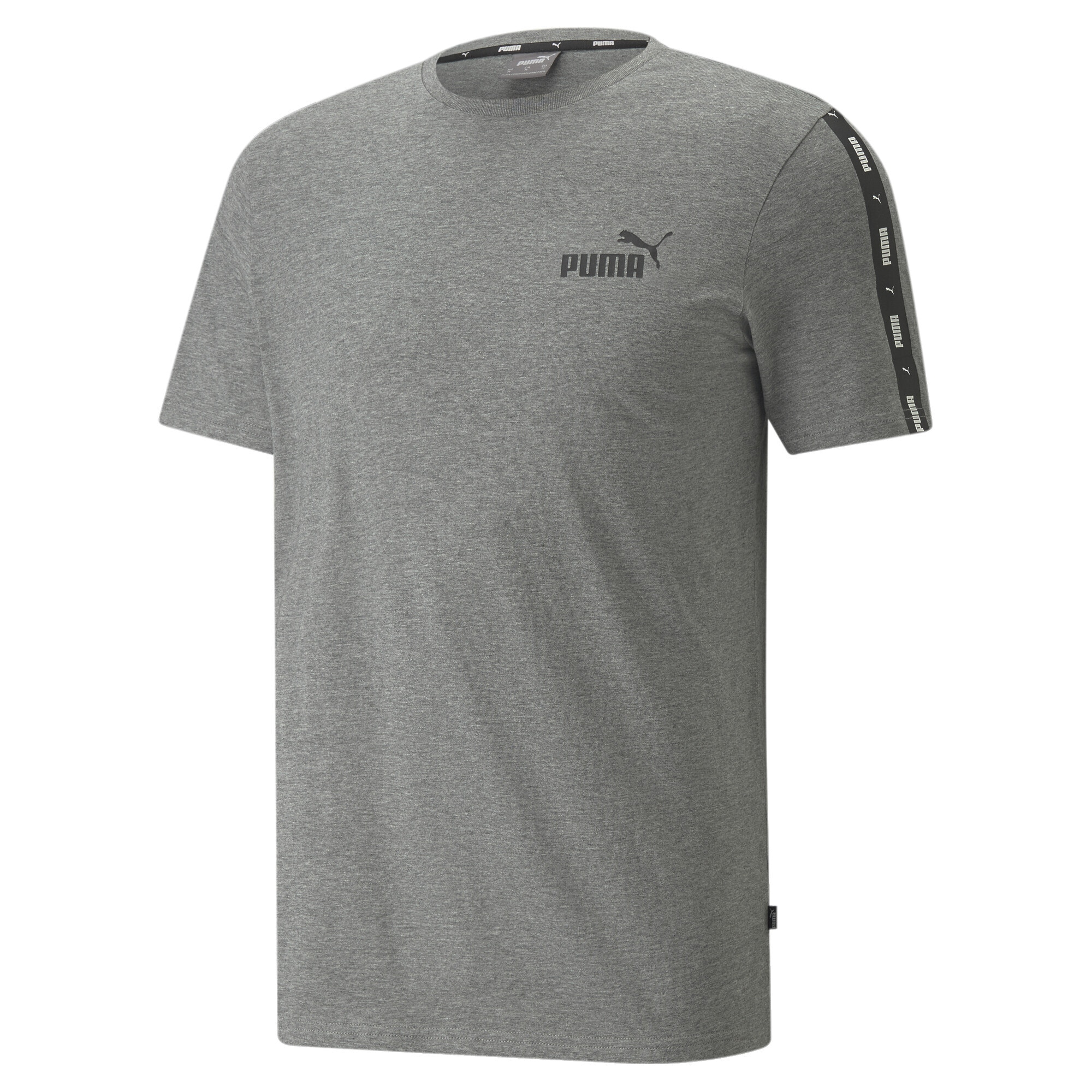 PUMA T-Shirt »Essentials + Herren-T-Shirt mit Logo-Tape« ▷ für | BAUR