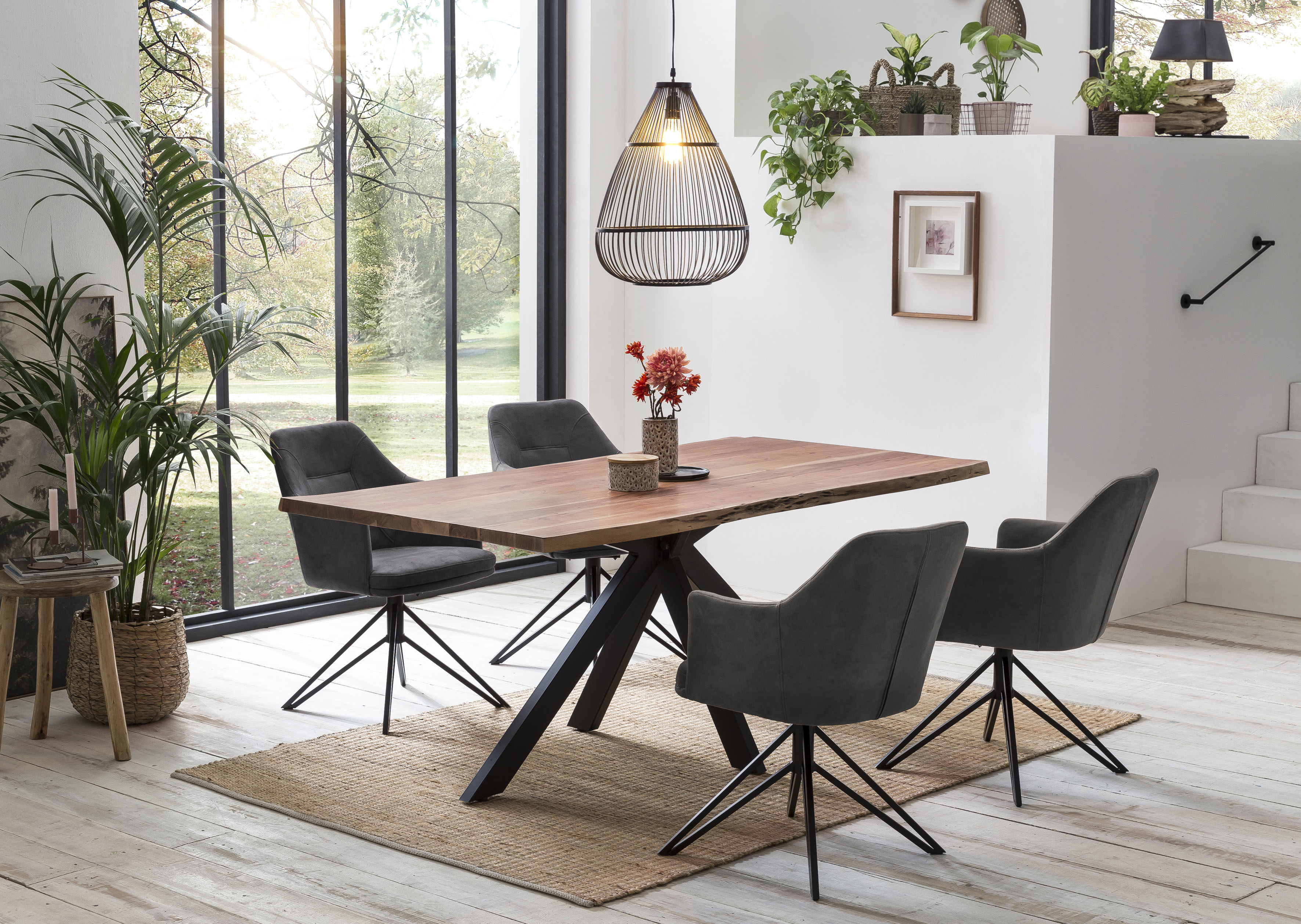 Home affaire "Manhattan" mit echter Baumkante
