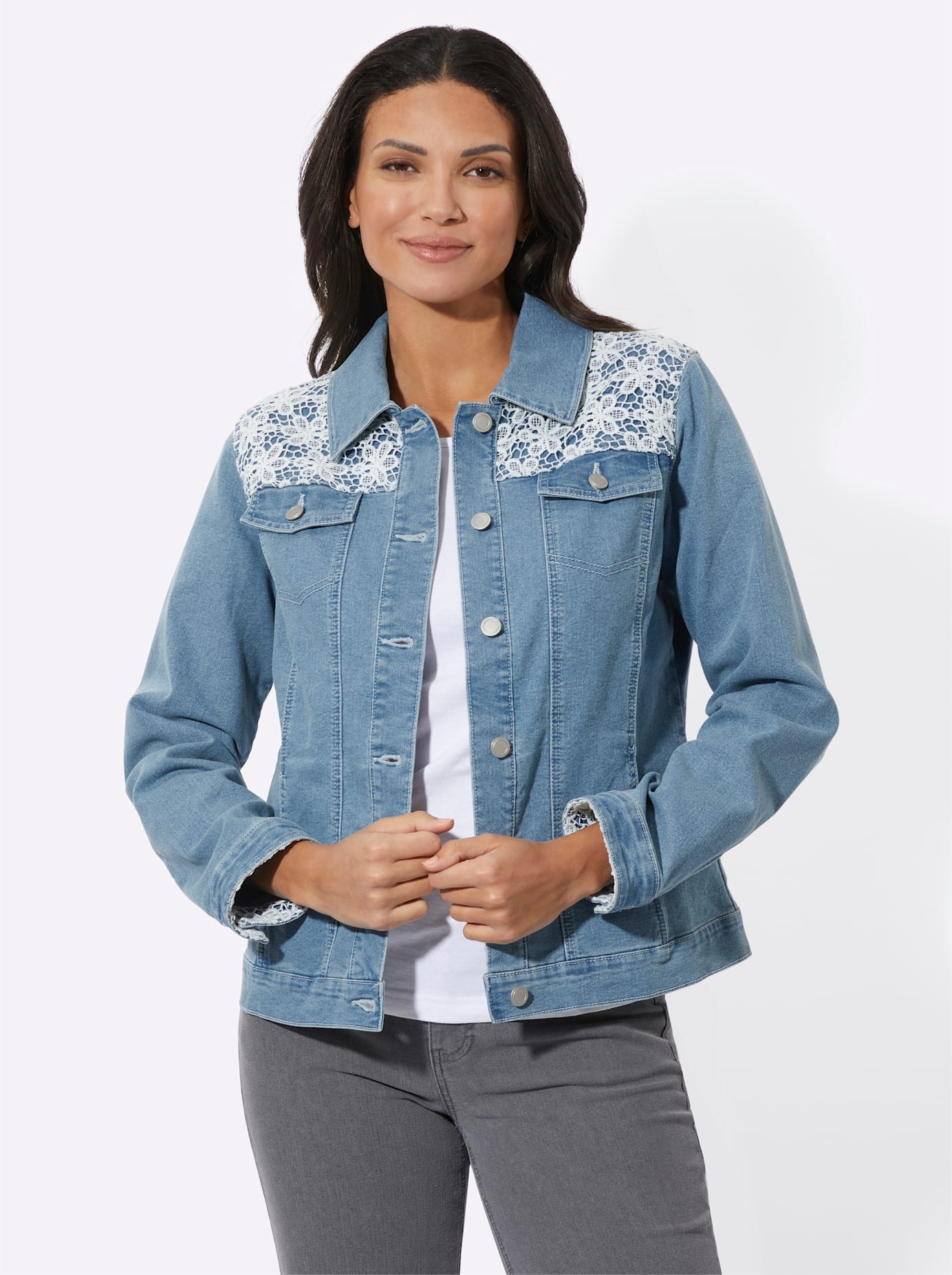 Classic Basics Jeansjacke, ohne Kapuze günstig online kaufen