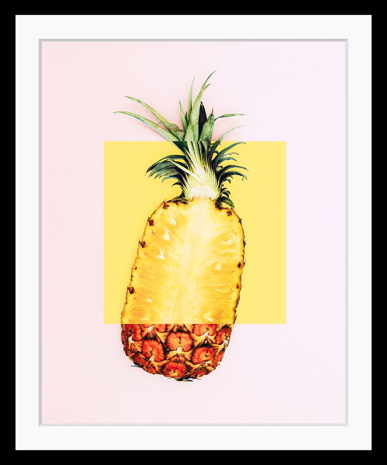 queence Bild "Marcelino", Obst-Obst Bilder-Kunst-Foto-Ananas-Figuren, HD Pr günstig online kaufen