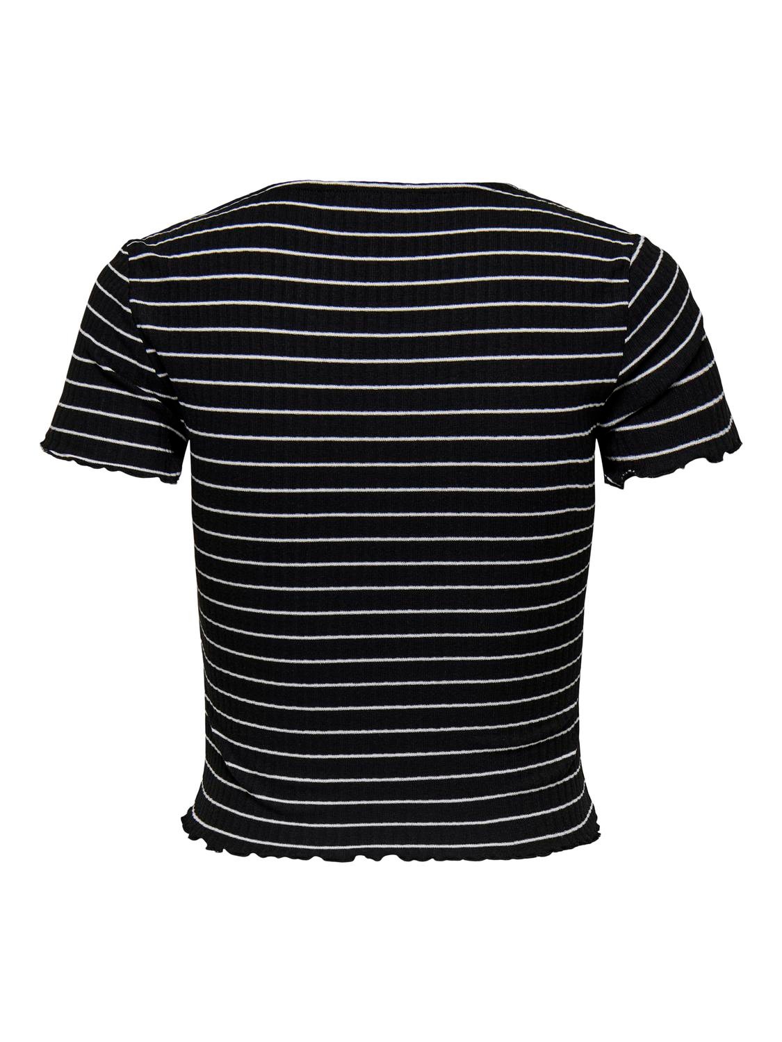 ONLY Rundhalsshirt »ONLEMMA STRIPE S/S TOP«