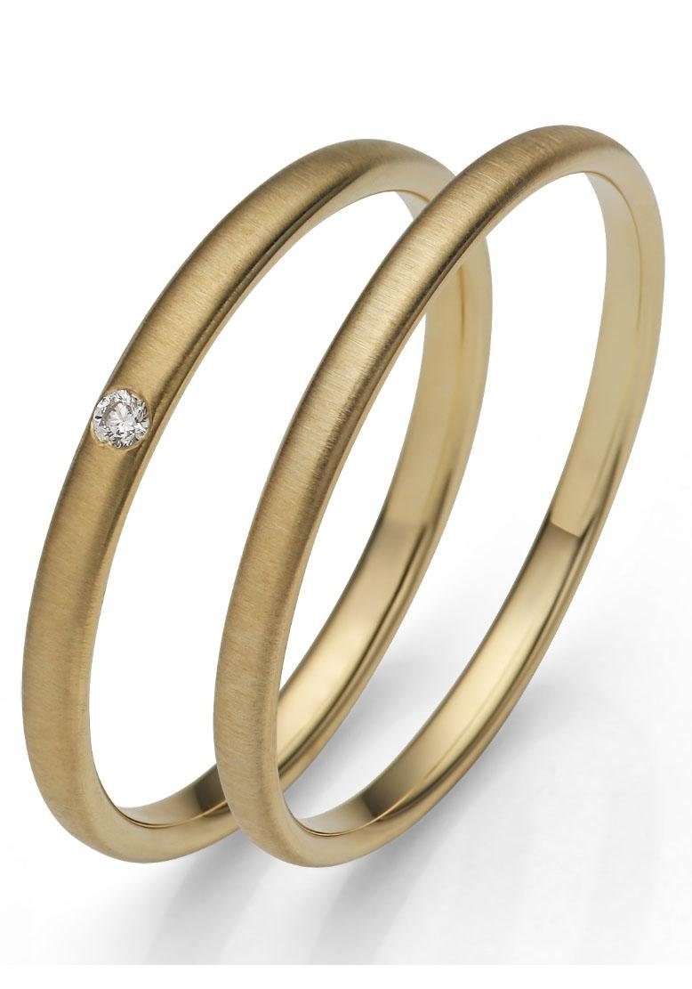 firetti Liebe Wedding Ring Yellow Gold 375 Size 66