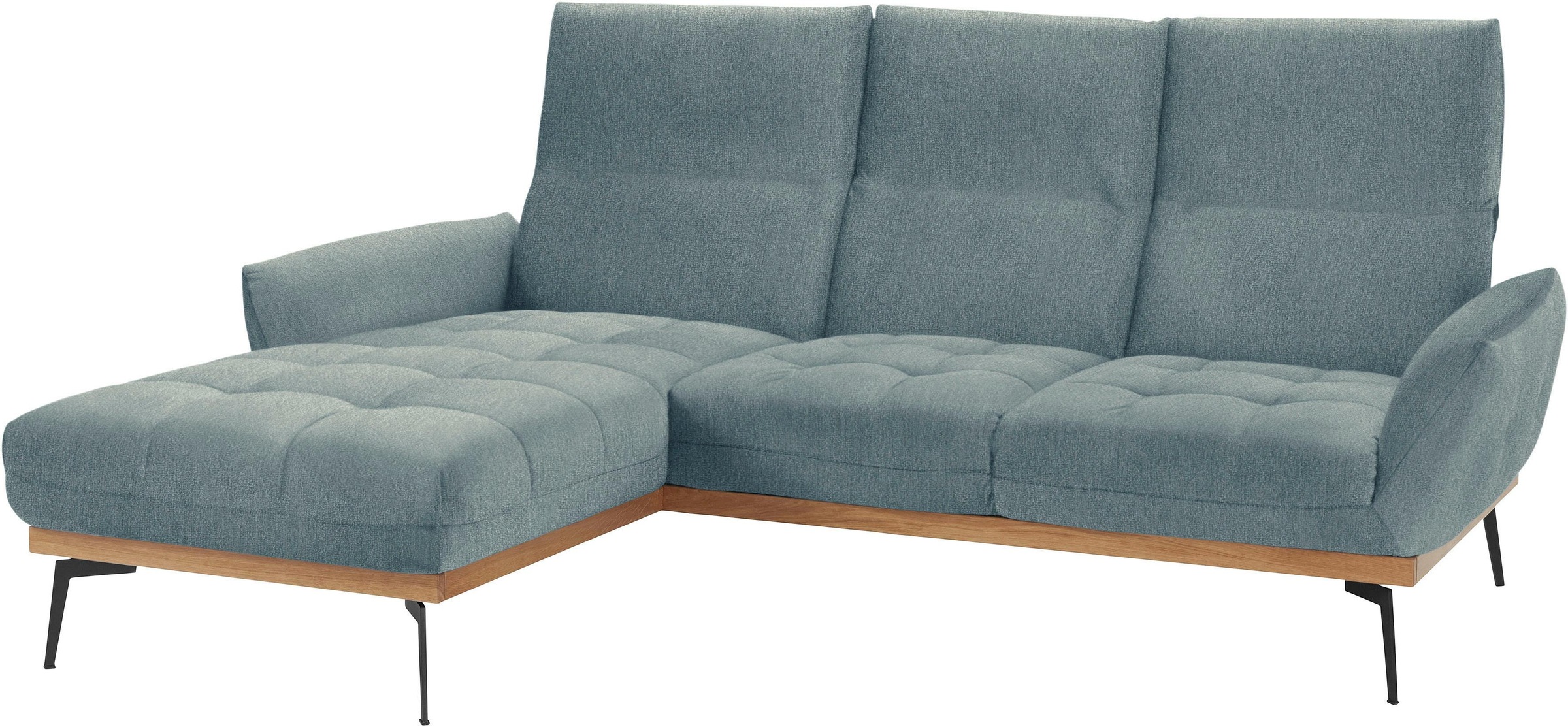exxpo - sofa fashion Ecksofa »Palic, inkl. Rückenverstellung, bequem, elegant, Breite 245cm, L-Form«