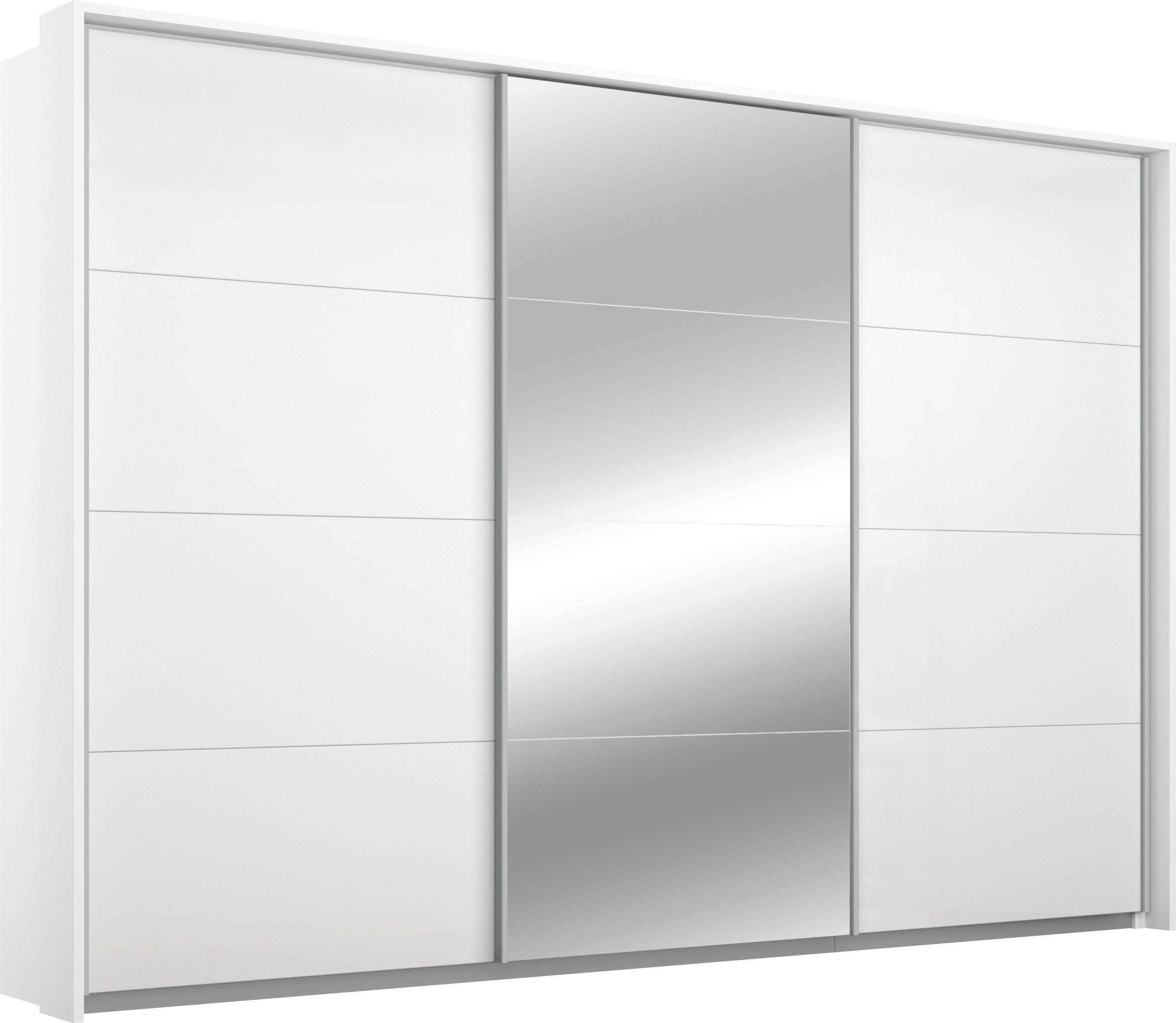 rauch "Kleiderschrank Schrank Garderobe Wäscheschrank Ankleide KULMBACH" optional mit Beleuchtung, Breiten 278/368 cm Höhen 214/233 cm, mit umfangreicher Innenausstattung und Passepartout MADE IN GERMANY