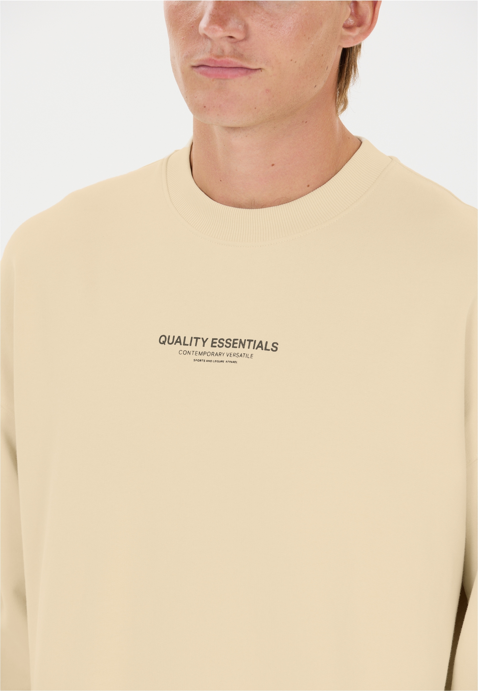 Virtus Sweatshirt »Idan«, Schmucklos
