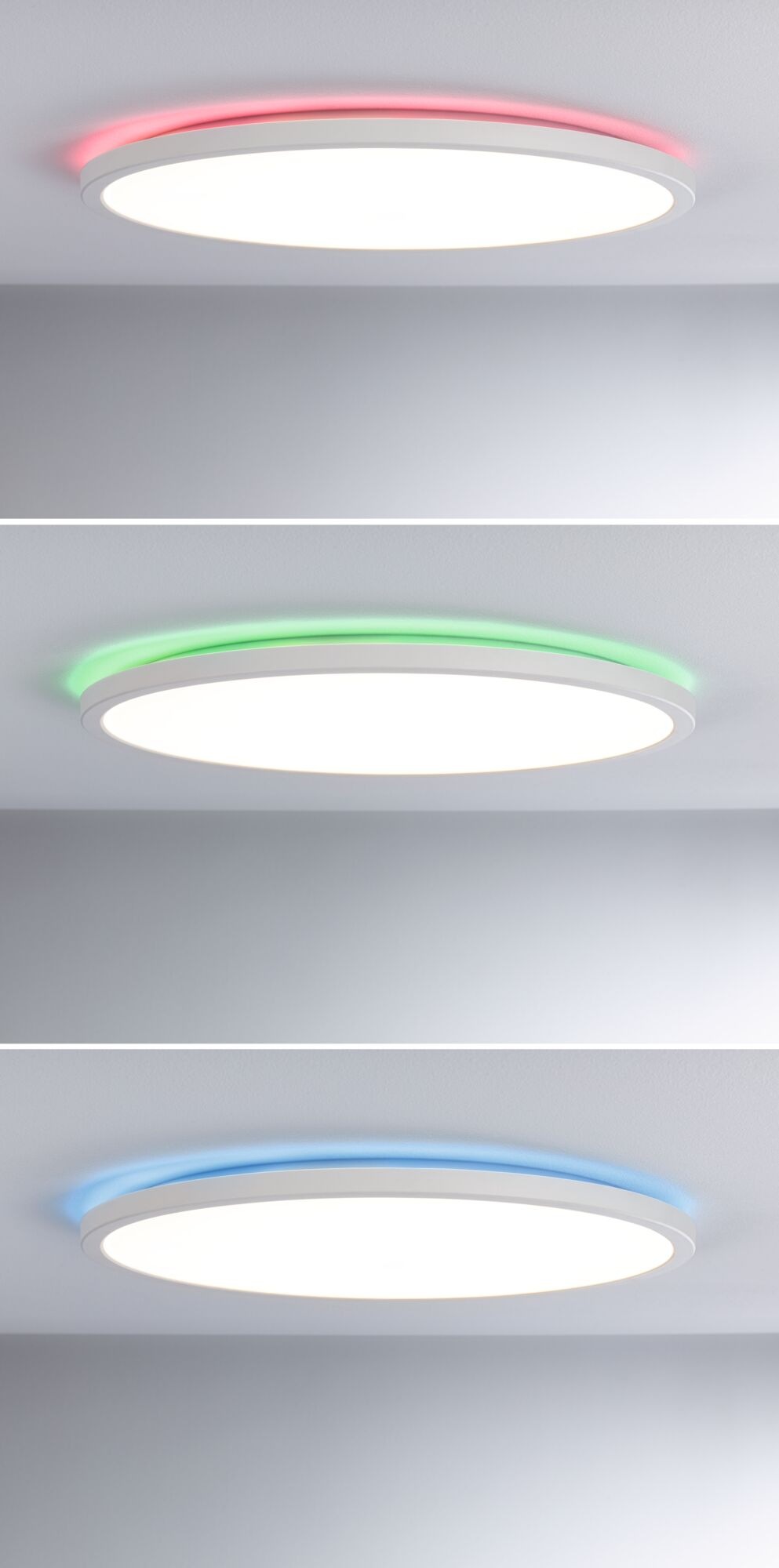 Paulmann LED Panel »LED Panel Atria Shine rund 400mm 323W 2700lm RGB+ dimmbar«, 1 flammig, Farbwechsler & Farbsteuerung
