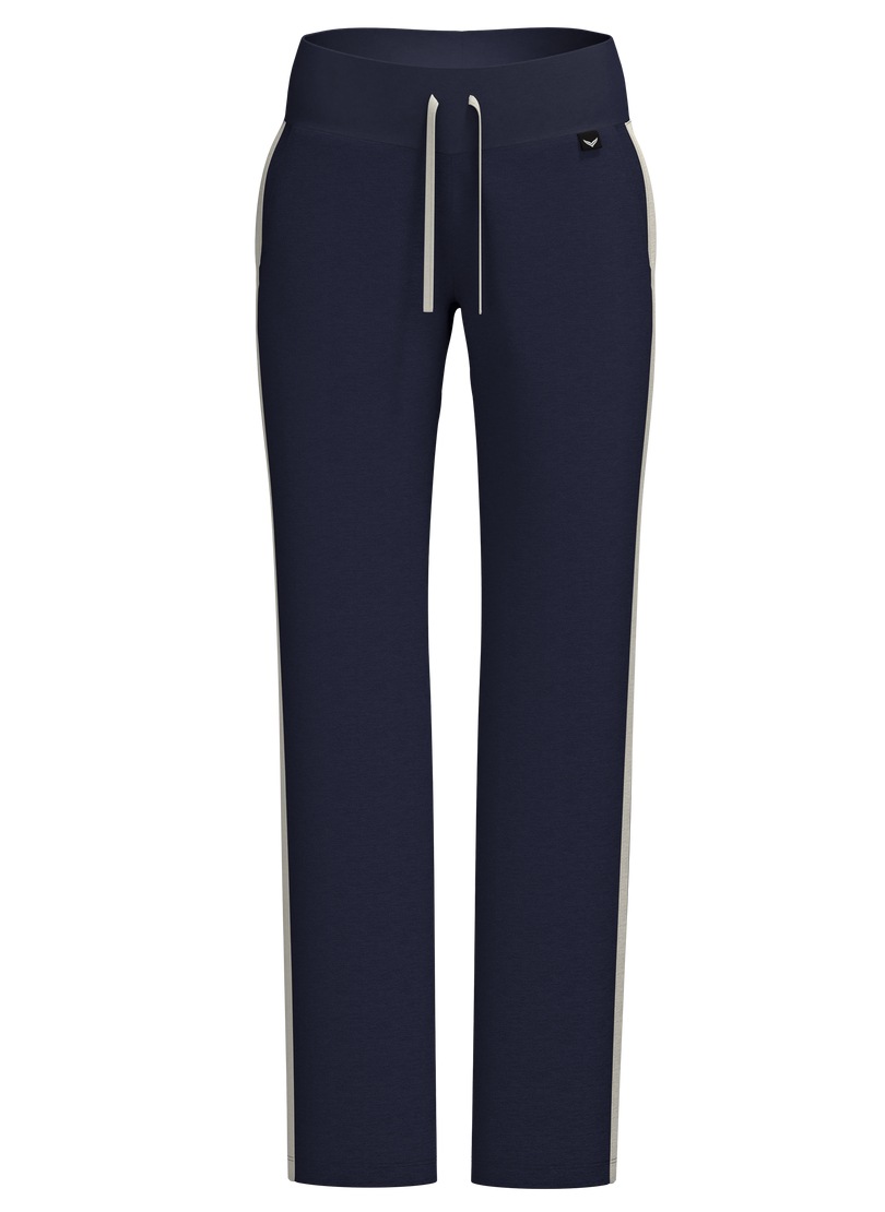Trigema Jerseyhose »TRIGEMA Jogginghose mit kontrastfarbigen Elementen«