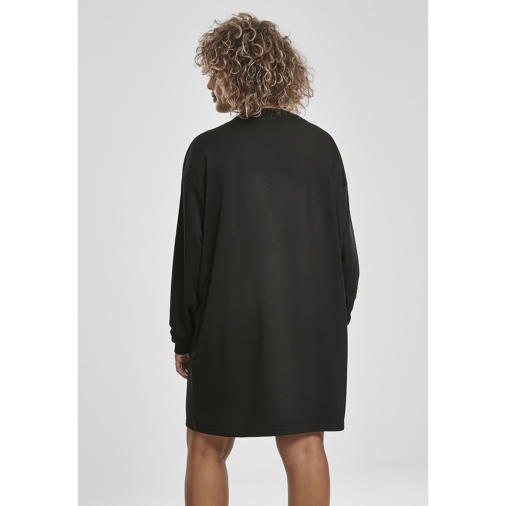 URBAN CLASSICS Jerseykleid »Damen Ladies Modal Terry Crew Dress«, (1 tlg.)