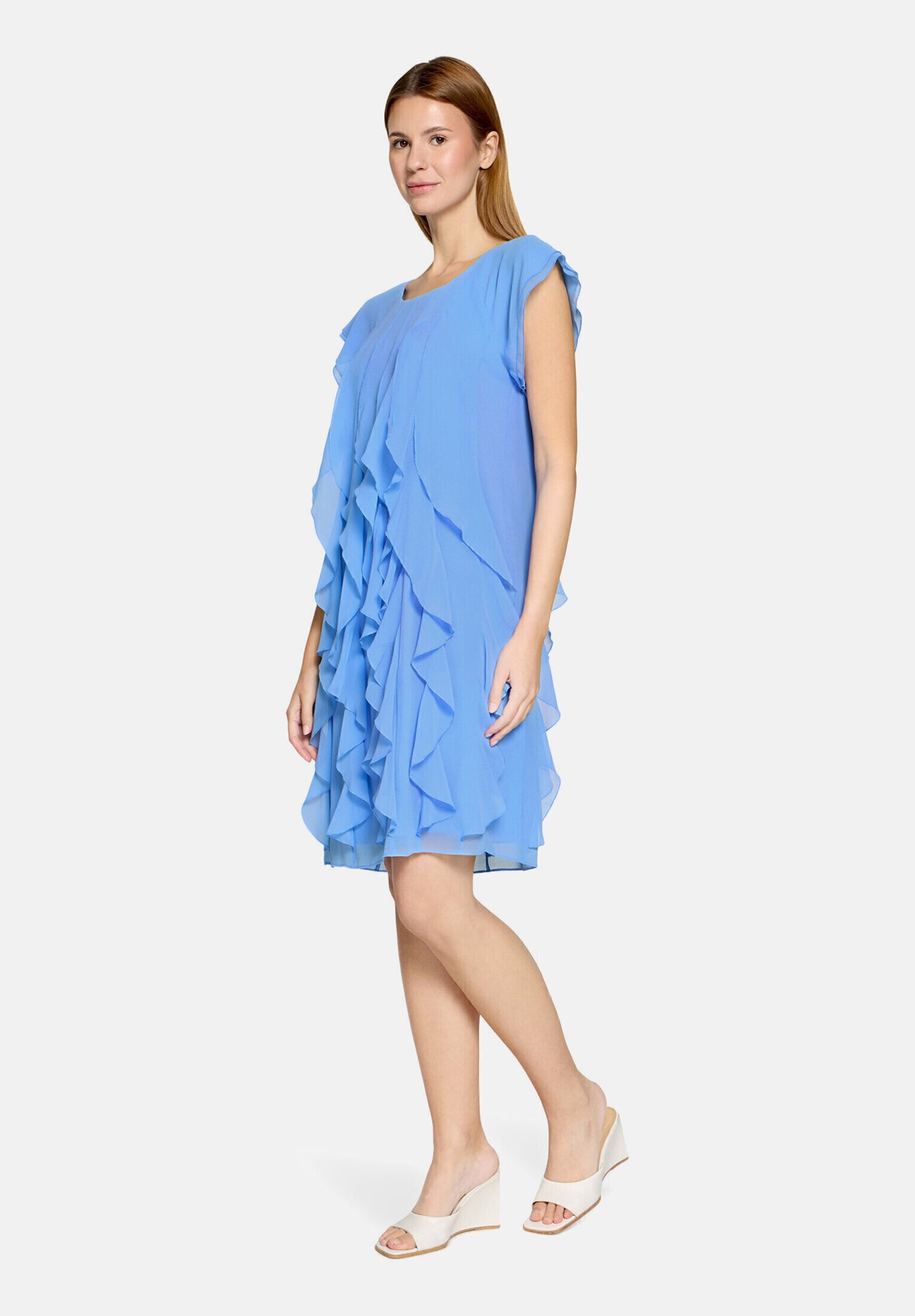 Vera Mont Cocktailkleid "Damen mit Volant" Ohne Tasche