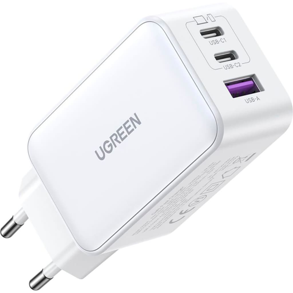 UGREEN USB-Ladegerät »Nexode USB-A+2*USB-C 65W GaN Tech Fast Charger«