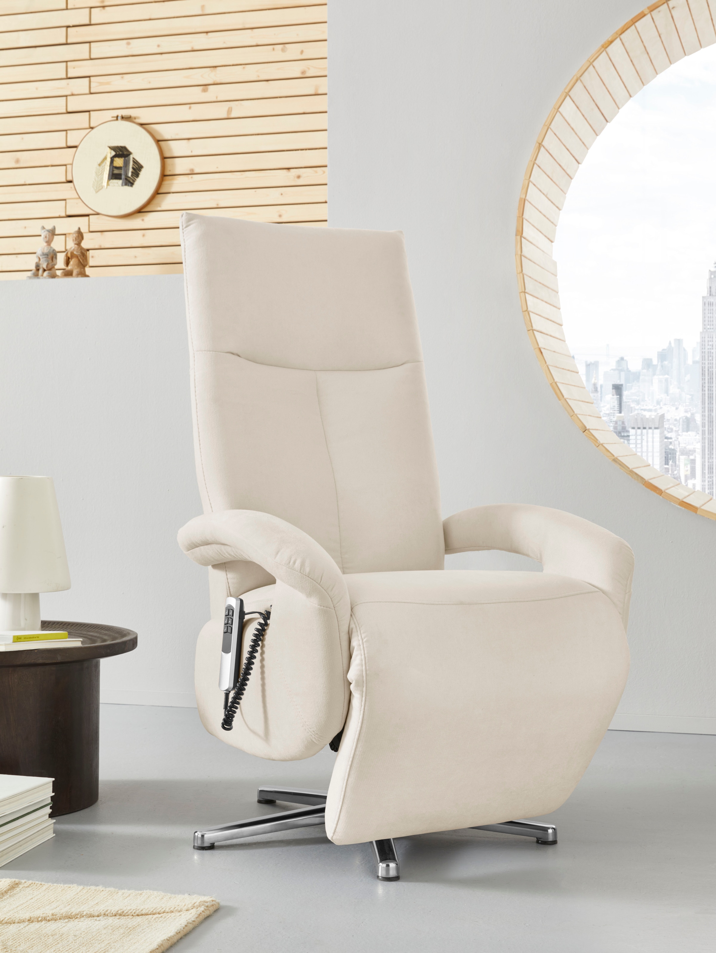 sit&more TV-Sessel "Tycoon", wahlweise manuell, mit zwei Motoren oder mit zwei Motoren und Akku