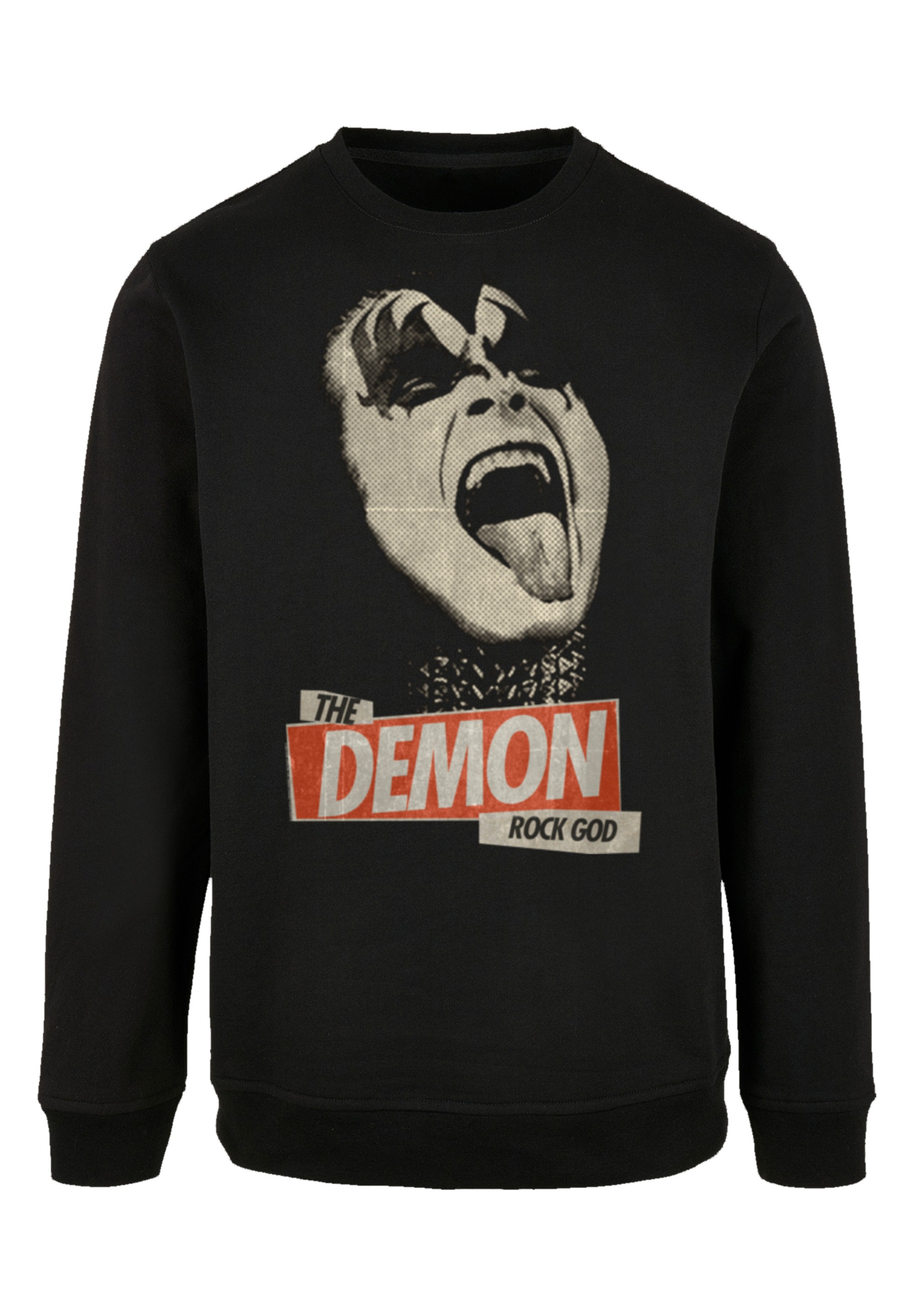 F4NT4STIC Sweatshirt »Kiss Demon Rock«, Premium Qualität