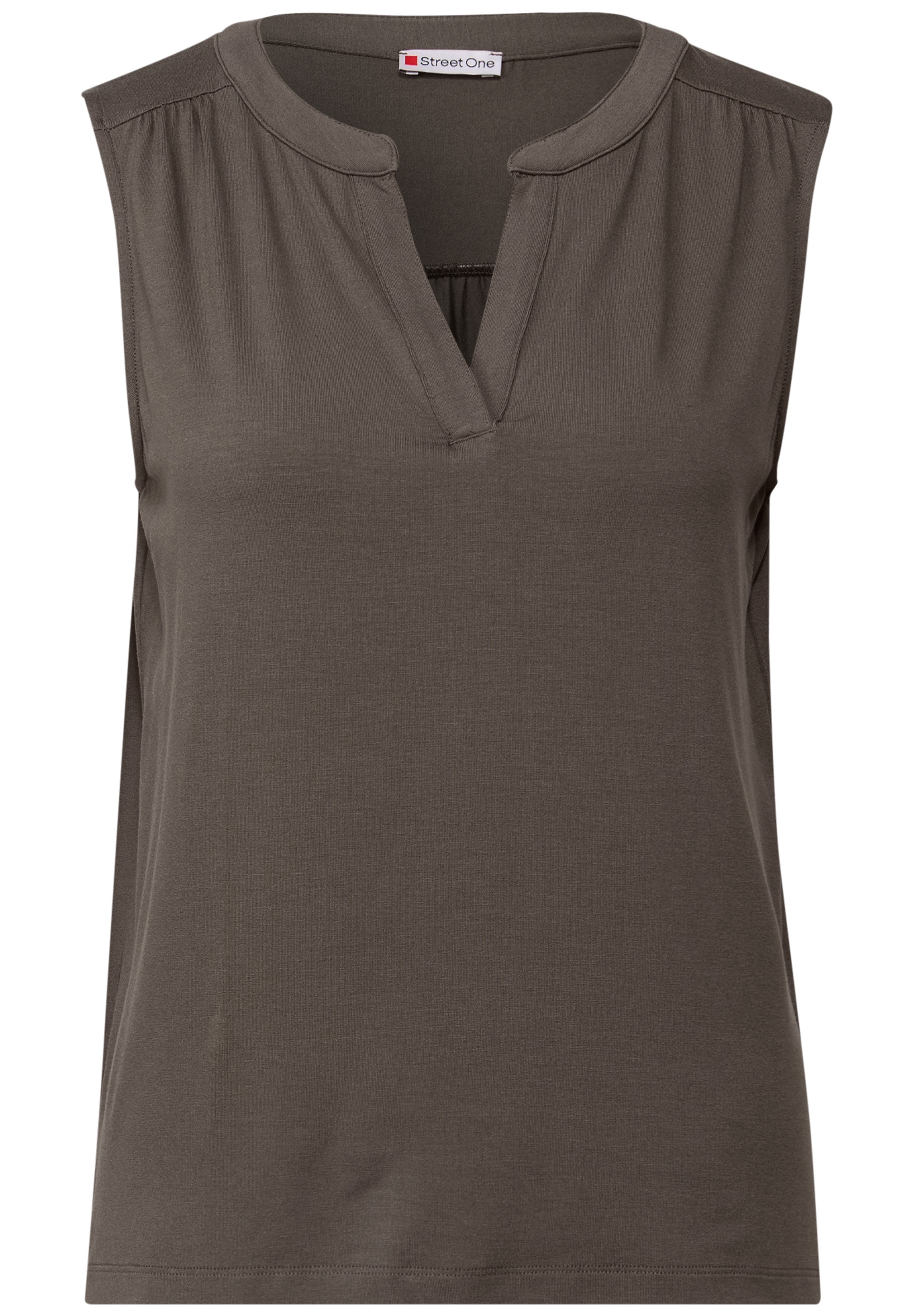 STREET ONE Shirttop, aus softer Viskose