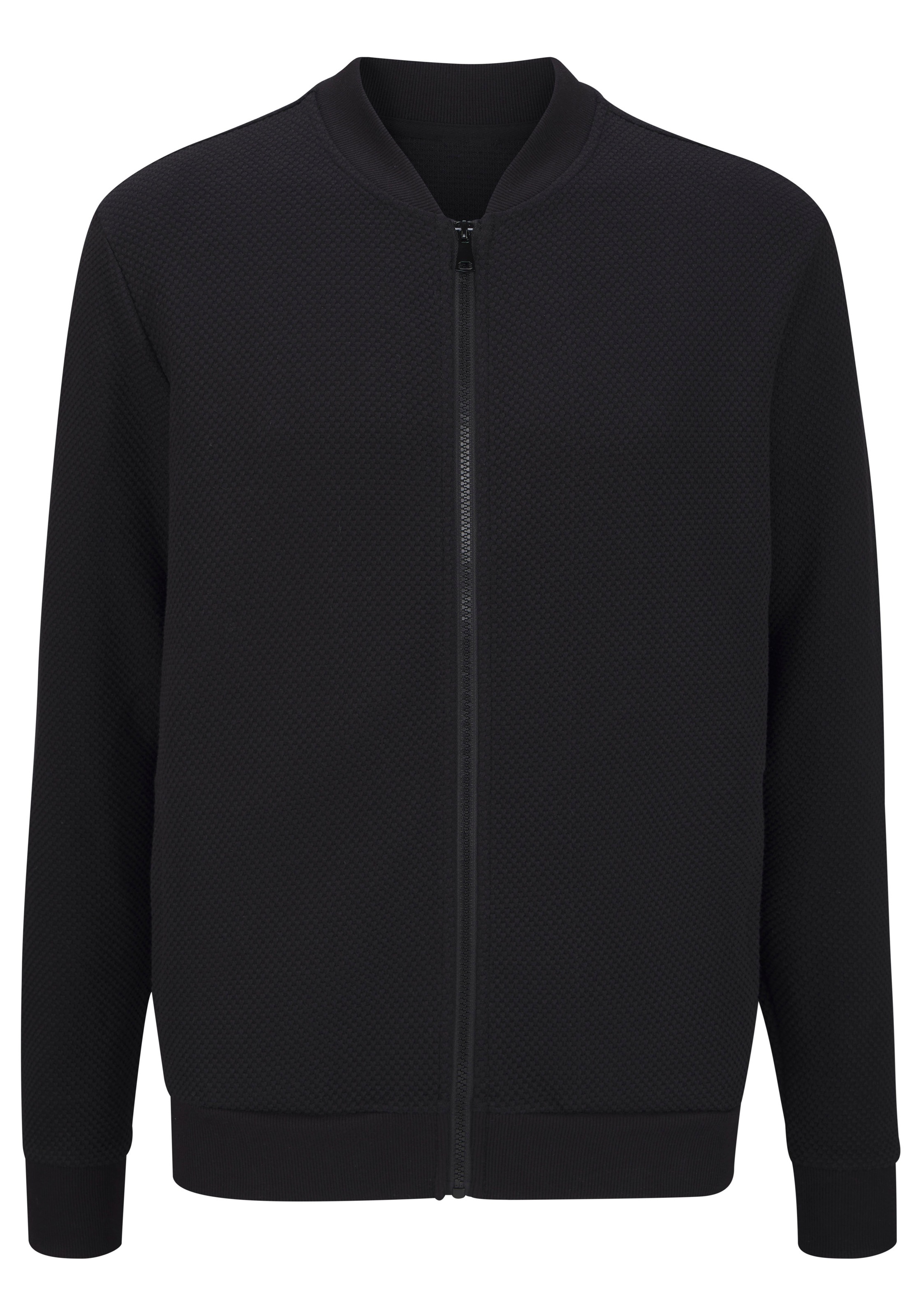 John Devin Sweatjacke "aus Struktur-Qualität" aus Struktur-Qualität günstig online kaufen