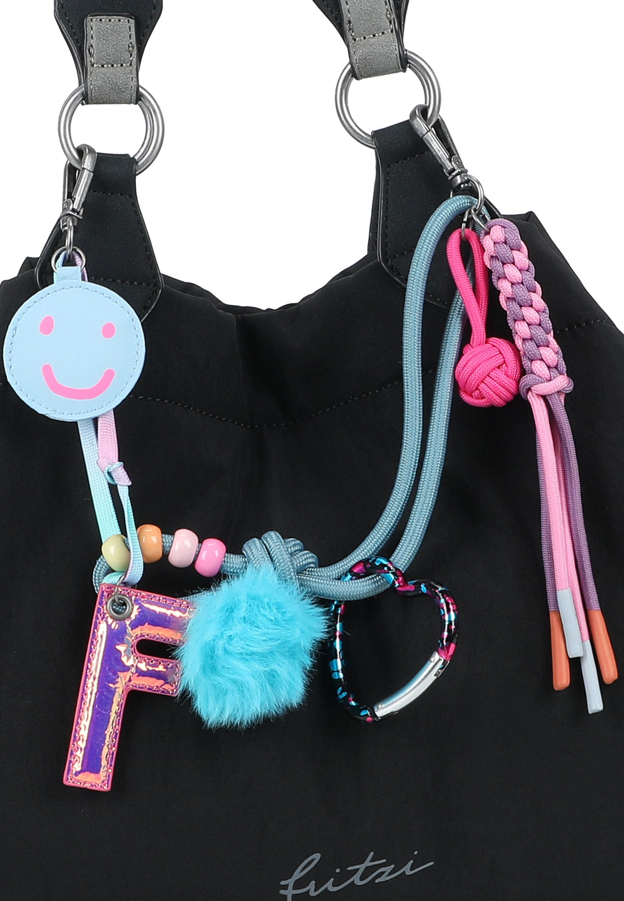 Fritzi aus Preußen Shopper »Izzy Medium Limited Tüddelüt« mit Anhängerkette im Collector-Look