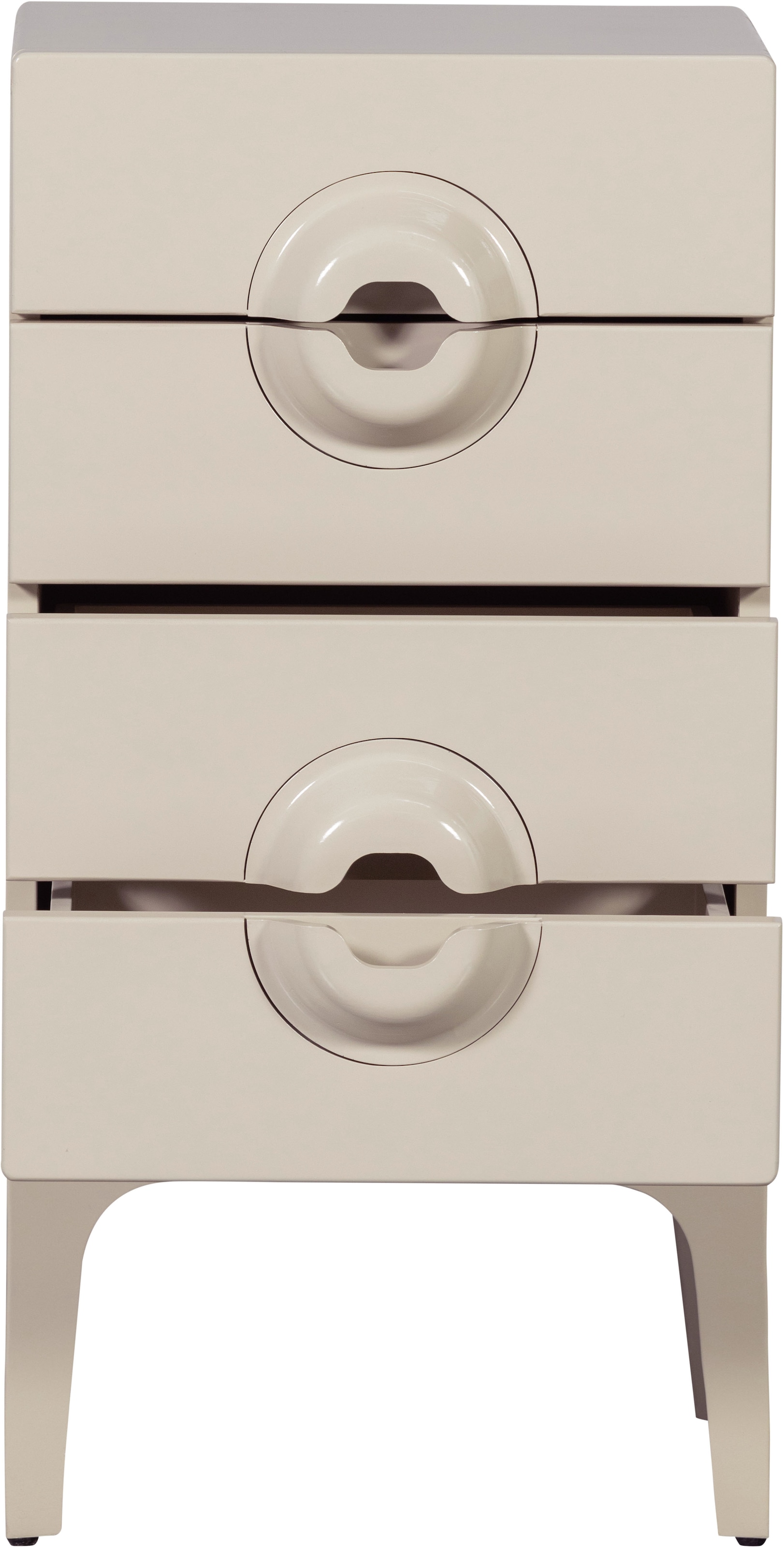 WOOOD Nachtkonsole »WOOOD Merge Kommode 4 Schubladen«