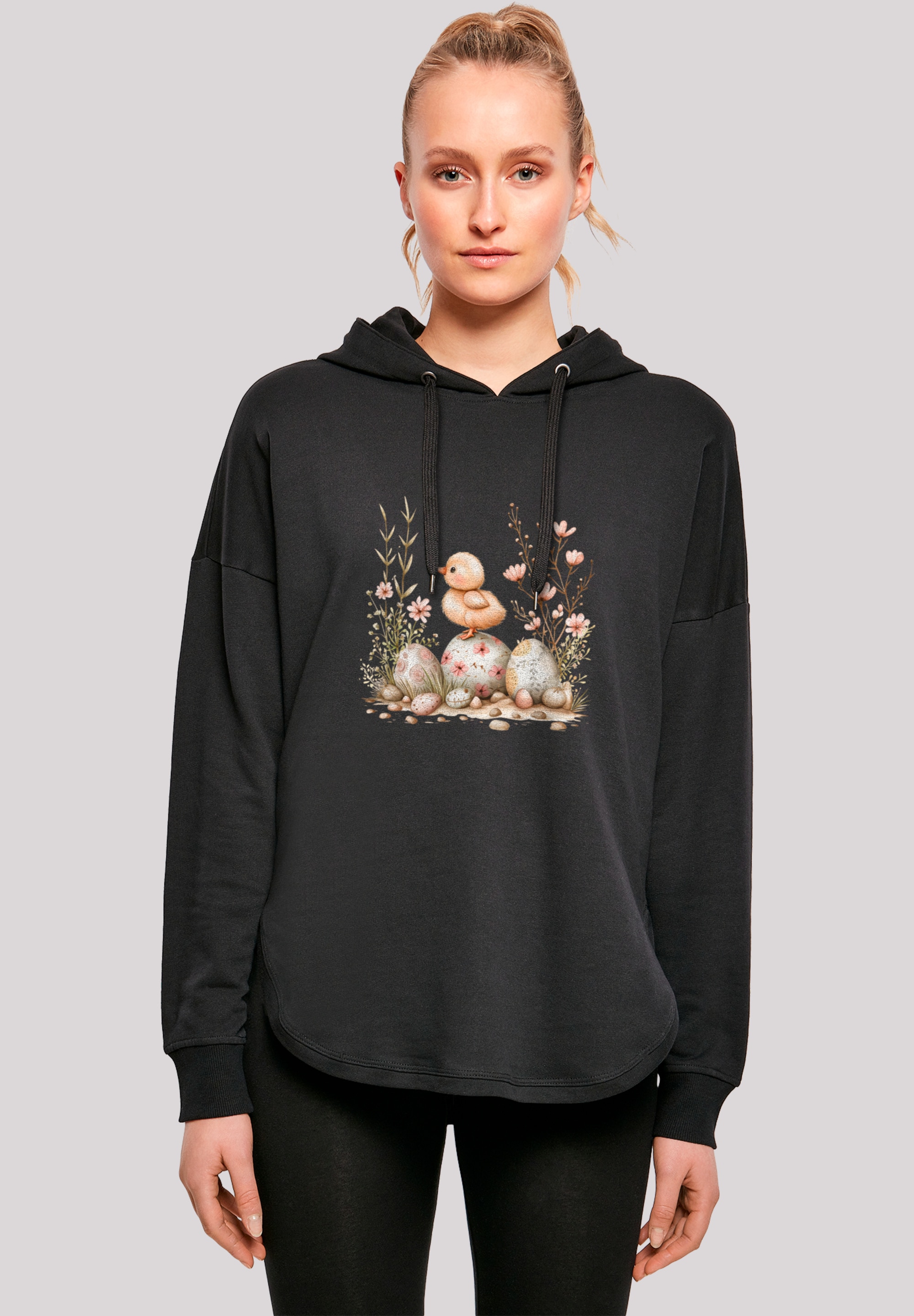 F4NT4STIC Kapuzenpullover "Ostern Küken Ei Blumen", Premium Qualität günstig online kaufen