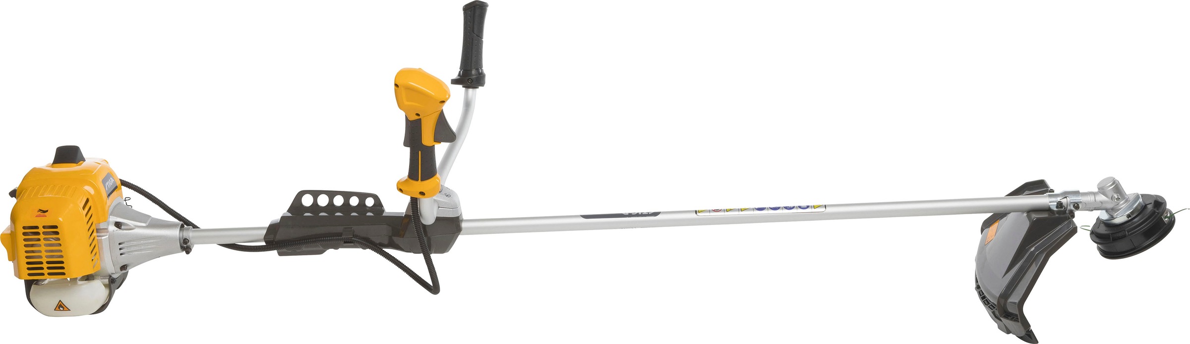 STIGA GARDEN Benzin-Motorsense »BC 535 B«, 32,6 cm³, Doppel-Faden, 3-T-Messer, Doppel-Tragegurt