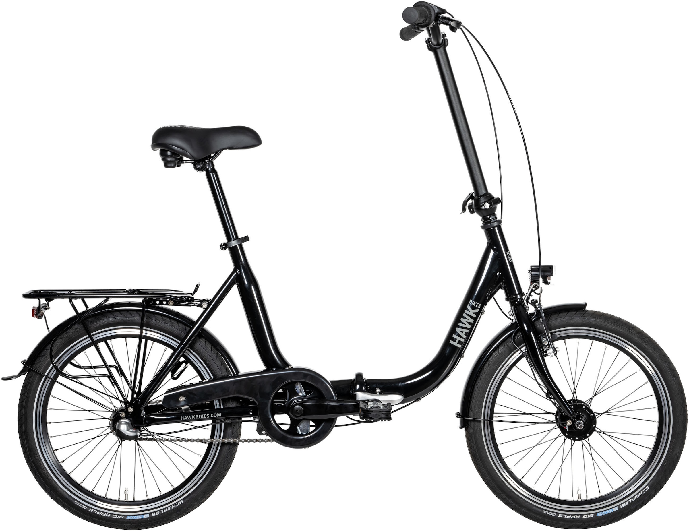 HAWK Bikes Faltrad »FOLDER 3.0«, 3 Gang, Shimano, Shimano Nexus 3-Gang Nabenschaltung mit...