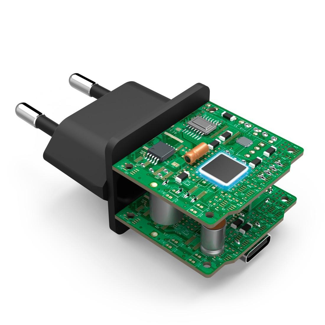 Hama USB-Ladegerät »Ladegerät 20 Watt, Schnellladegerät mit Power Delivery u. Quick Charge«