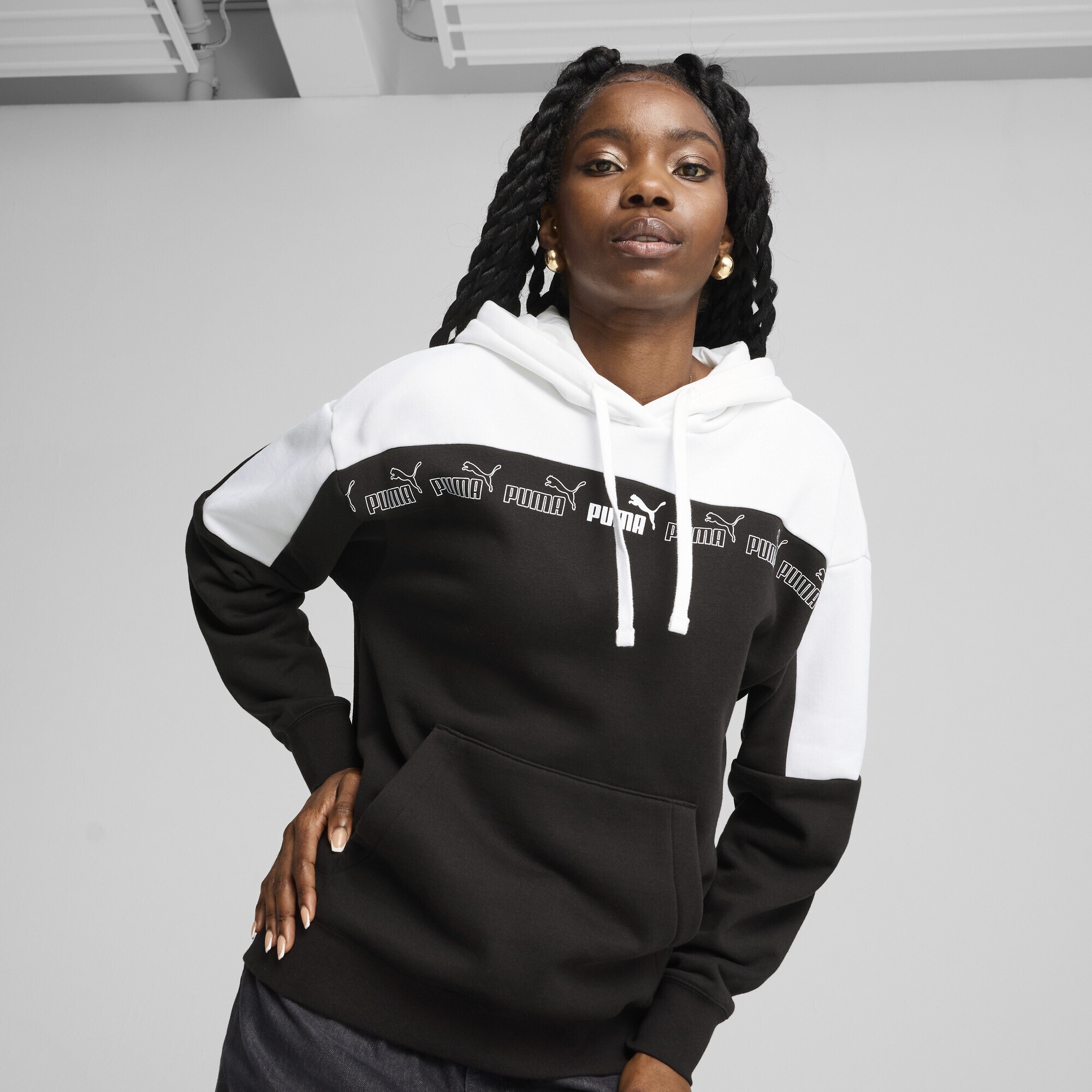 PUMA Hoodie »Around The Block Hoodie Damen«