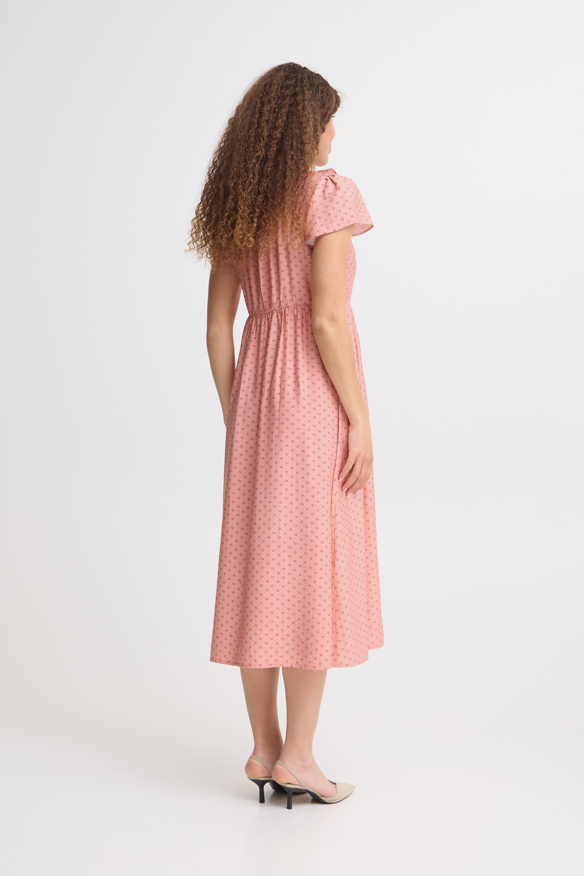 Ichi Midikleid »Damen Freizeitkleid IHKELLINA«
