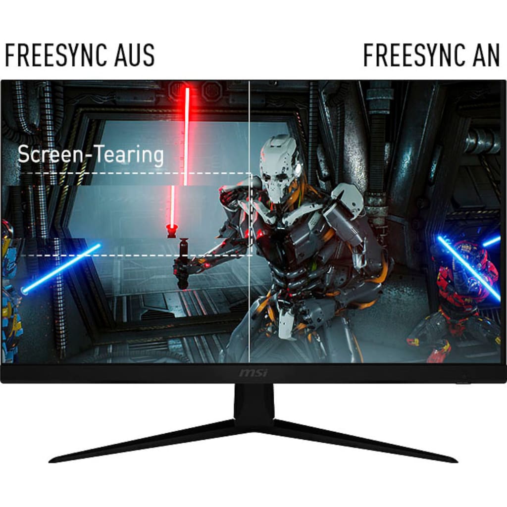 MSI Gaming-Monitor »Optix G271«, 69 cm/27 Zoll, 1920 x 1080 px, Full HD, 1 ms Reaktionszeit, 144 Hz