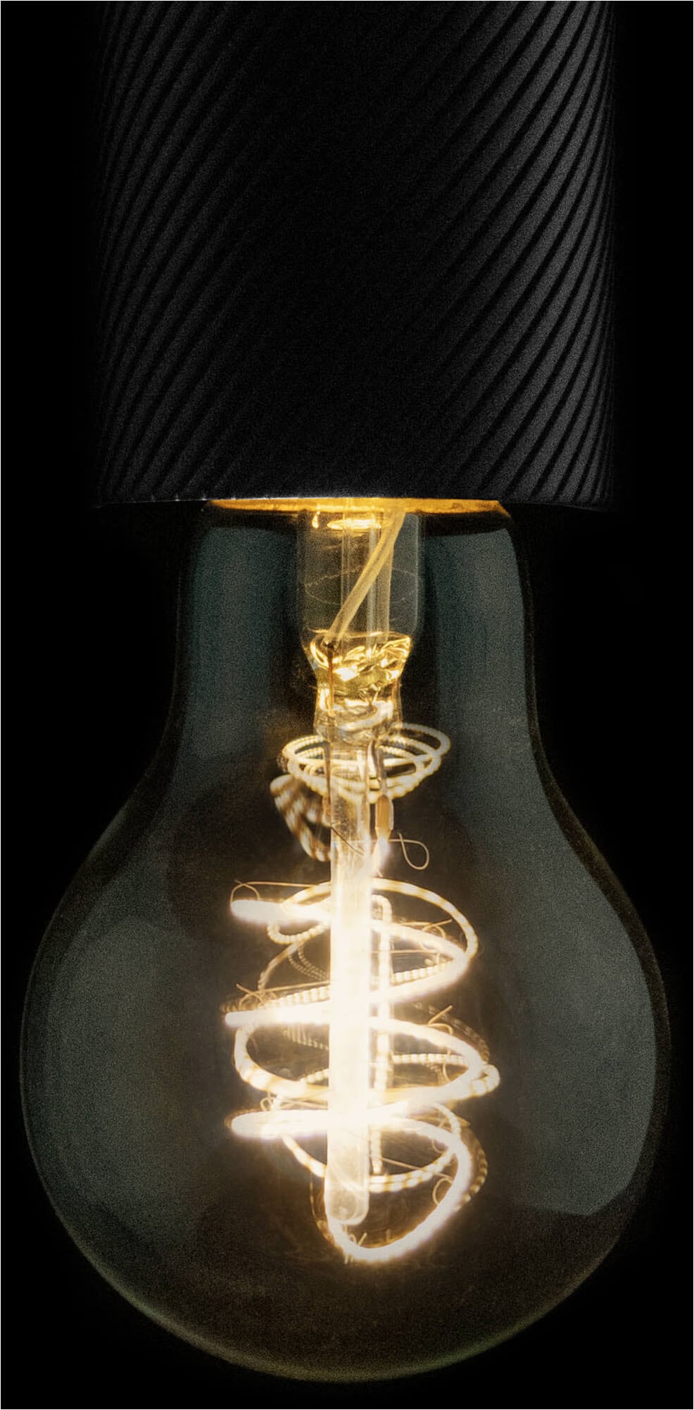 SEGULA LED-Filament »LED Glühlampe A19 klar, E27« E27 1 Stk. Warmweiß