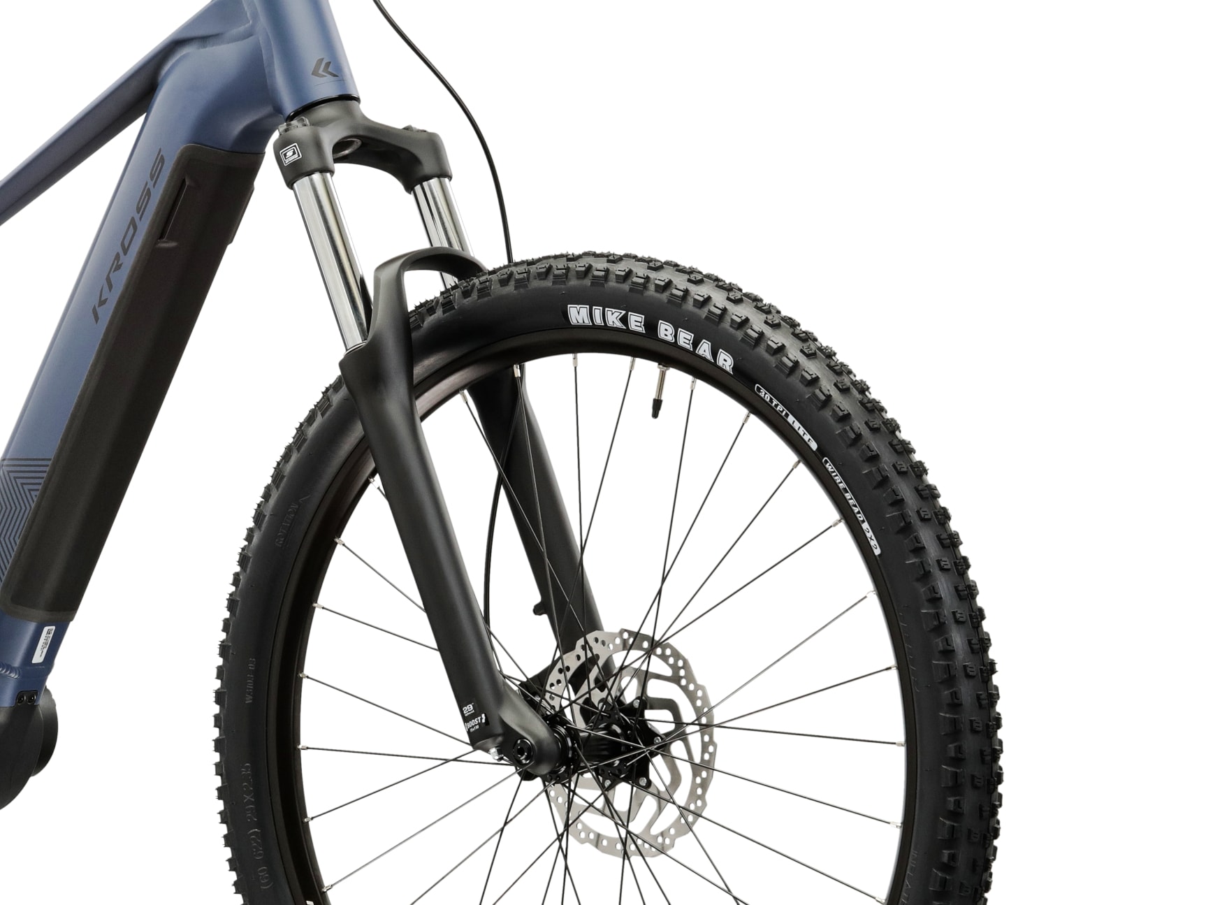 Kross »Influx Hybrid 1.0 20Ah/720Wh 29 Zoll blau 9 Gänge 2026« 9 Gang Shimano CUES U4000 Schaltwerk Kettenschaltung Mittelmotor 250 W
