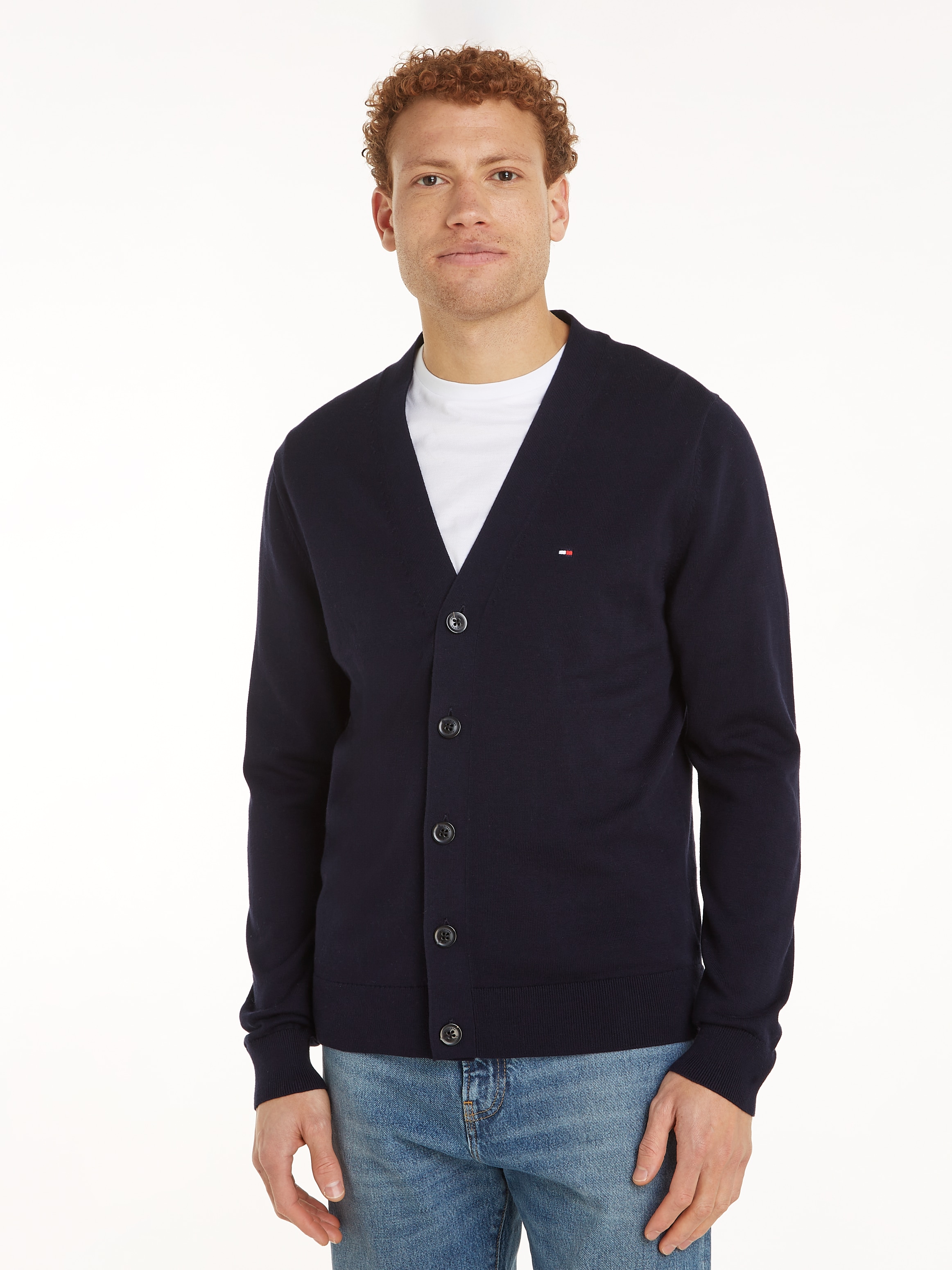 Tommy Hilfiger "ESSENTIAL COTTON CARDIGAN" günstig online kaufen