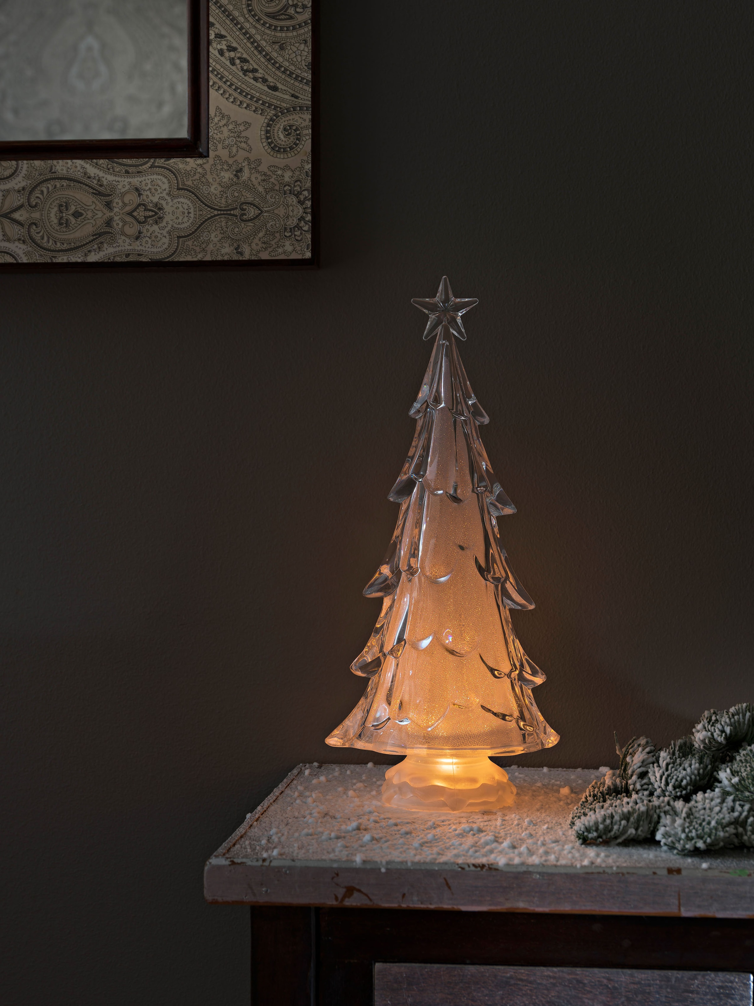LED Weihnachtsbaum, | BAUR flammig-flammig, weiße KONSTSMIDE bestellen Diode »Weihnachtsdeko«, 3 Baum warm 3 Acryl LED