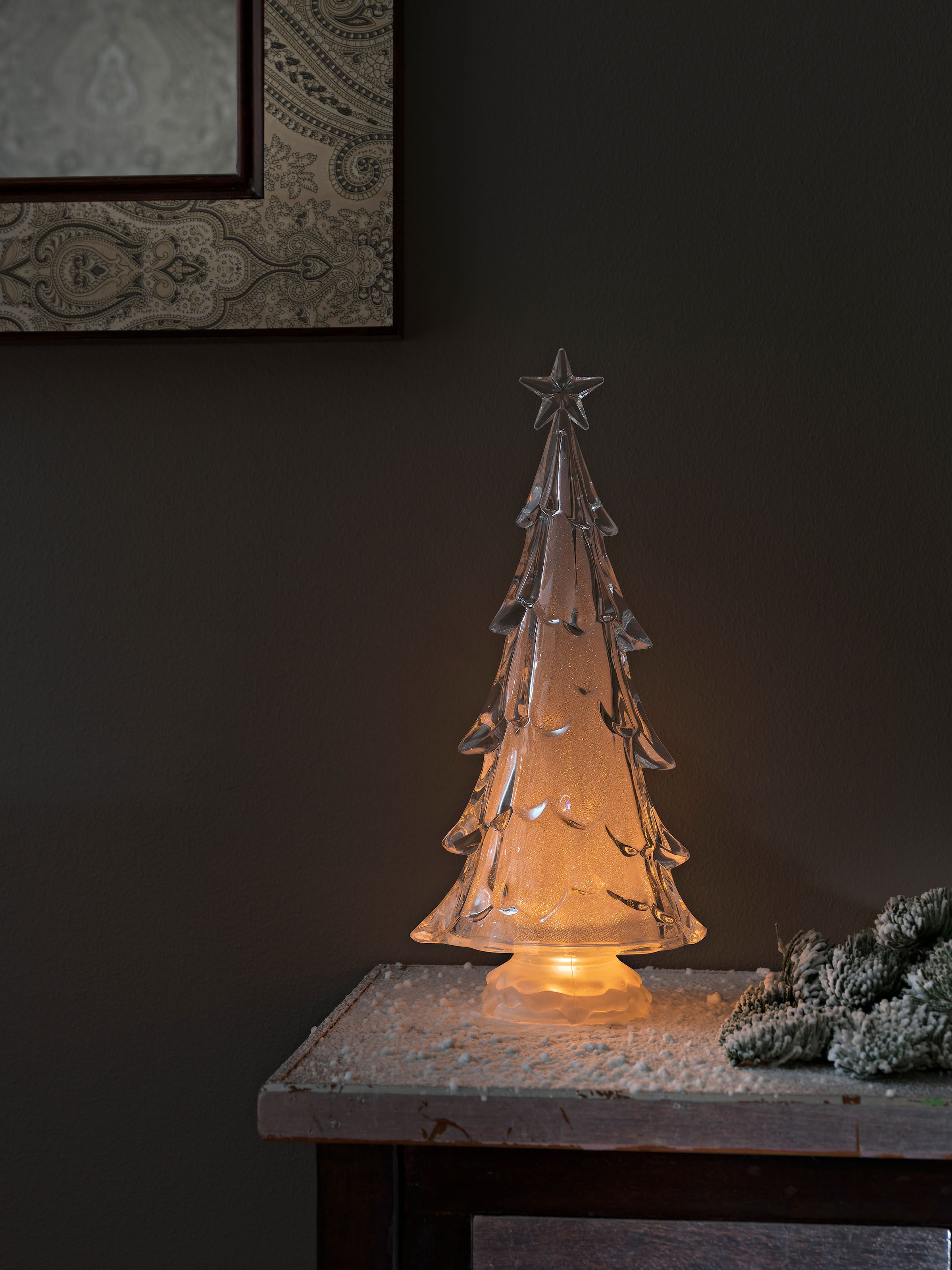 Diode flammig-flammig, weiße 3 bestellen Baum Acryl KONSTSMIDE warm BAUR | LED Weihnachtsbaum, »Weihnachtsdeko«, 3 LED