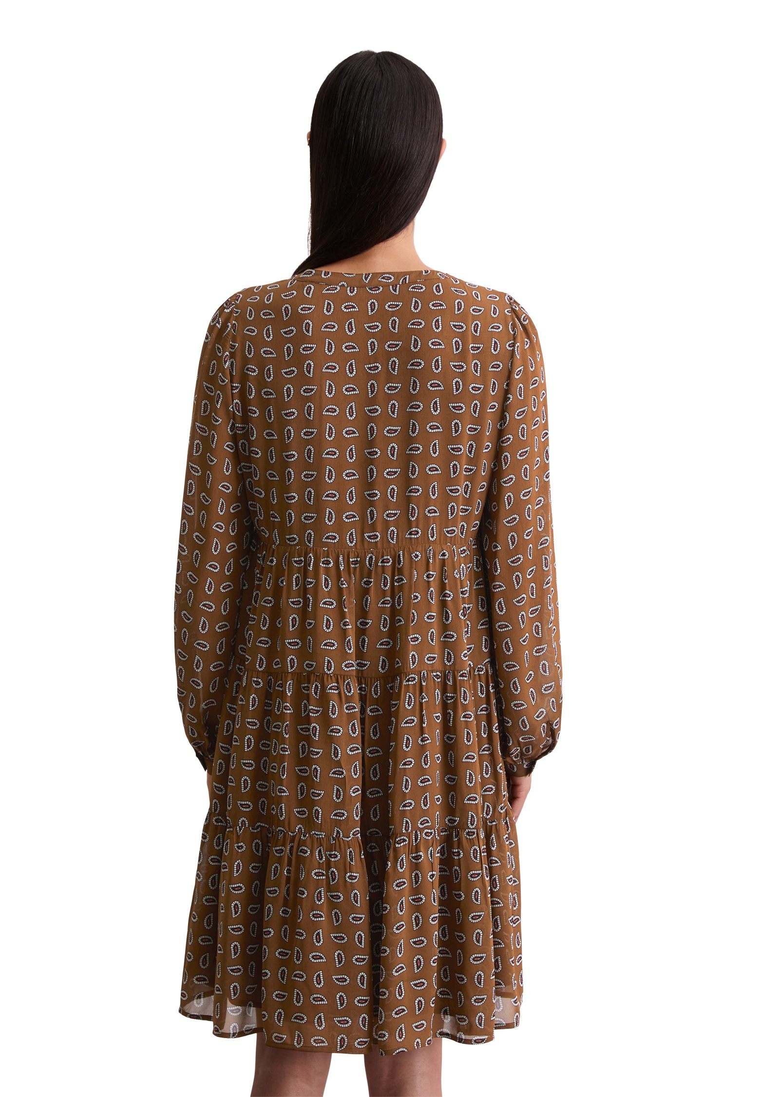 Marc O'Polo Minikleid »aus Viskose-Crêpe«