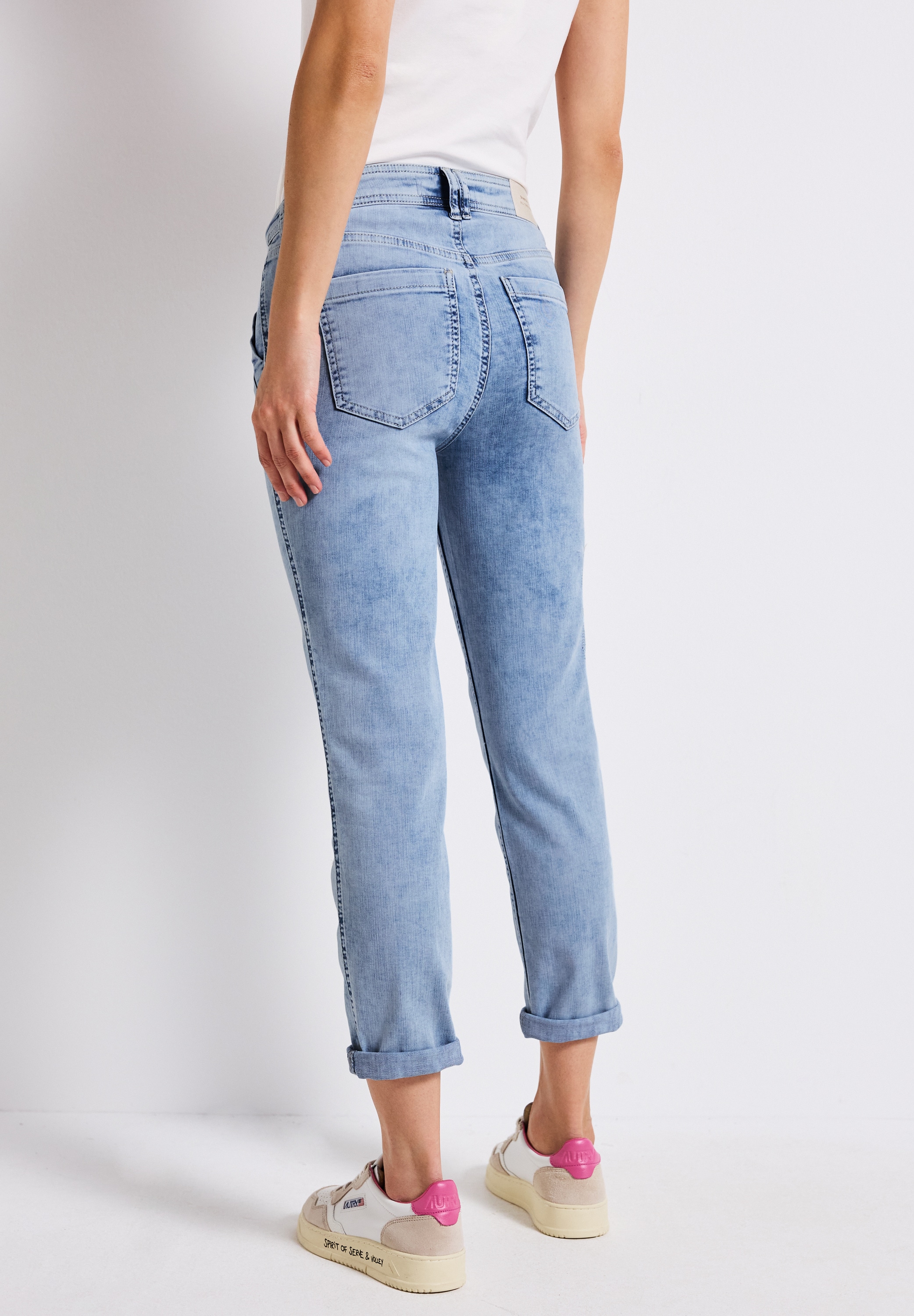 STREET ONE Cargohose, aus Baumwolle mit Stretchanteil günstig online kaufen