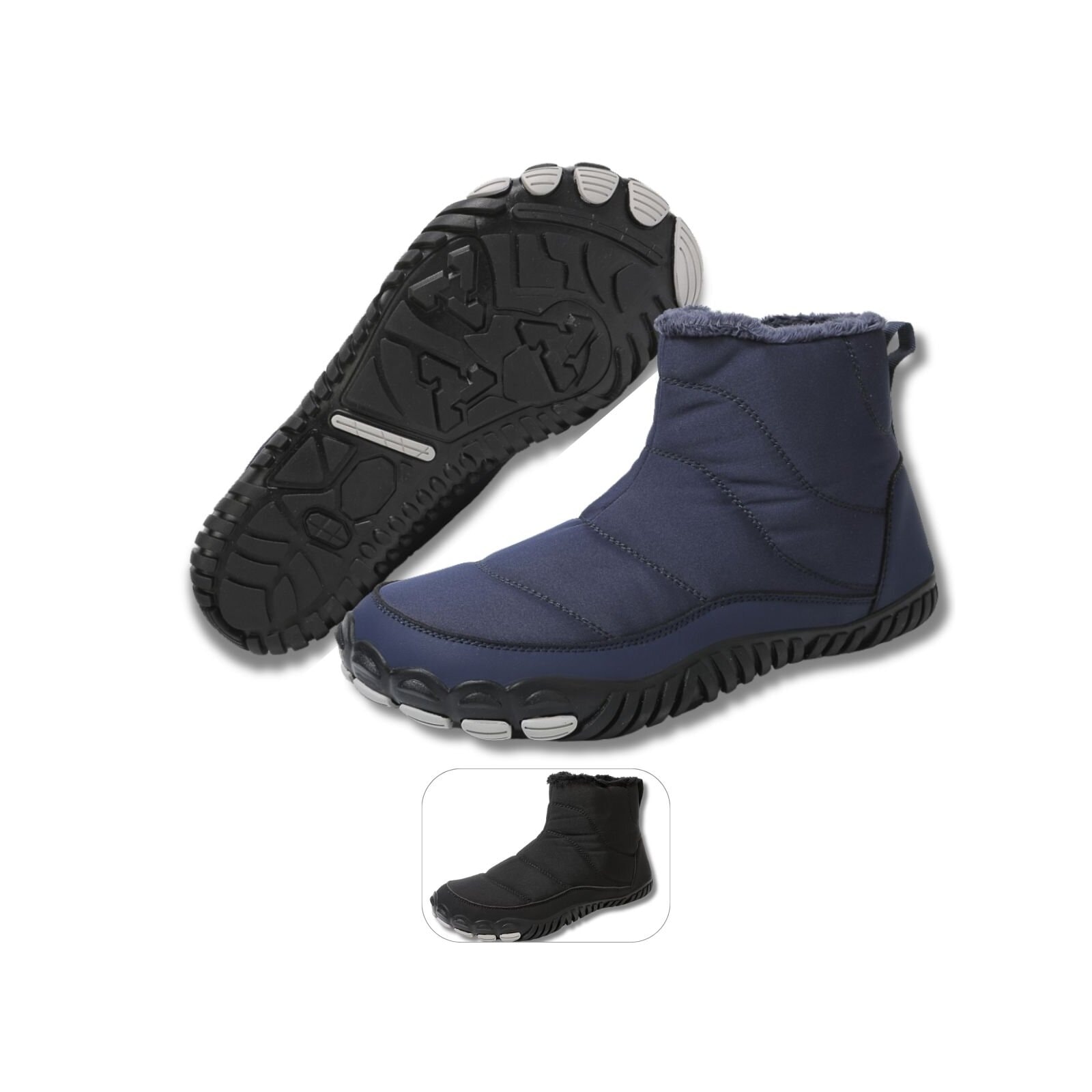 DOTALES "Warmstep Barfußschuhe Winterstiefel Damen & Herren – Exklusiv &" Minimalschuhe
