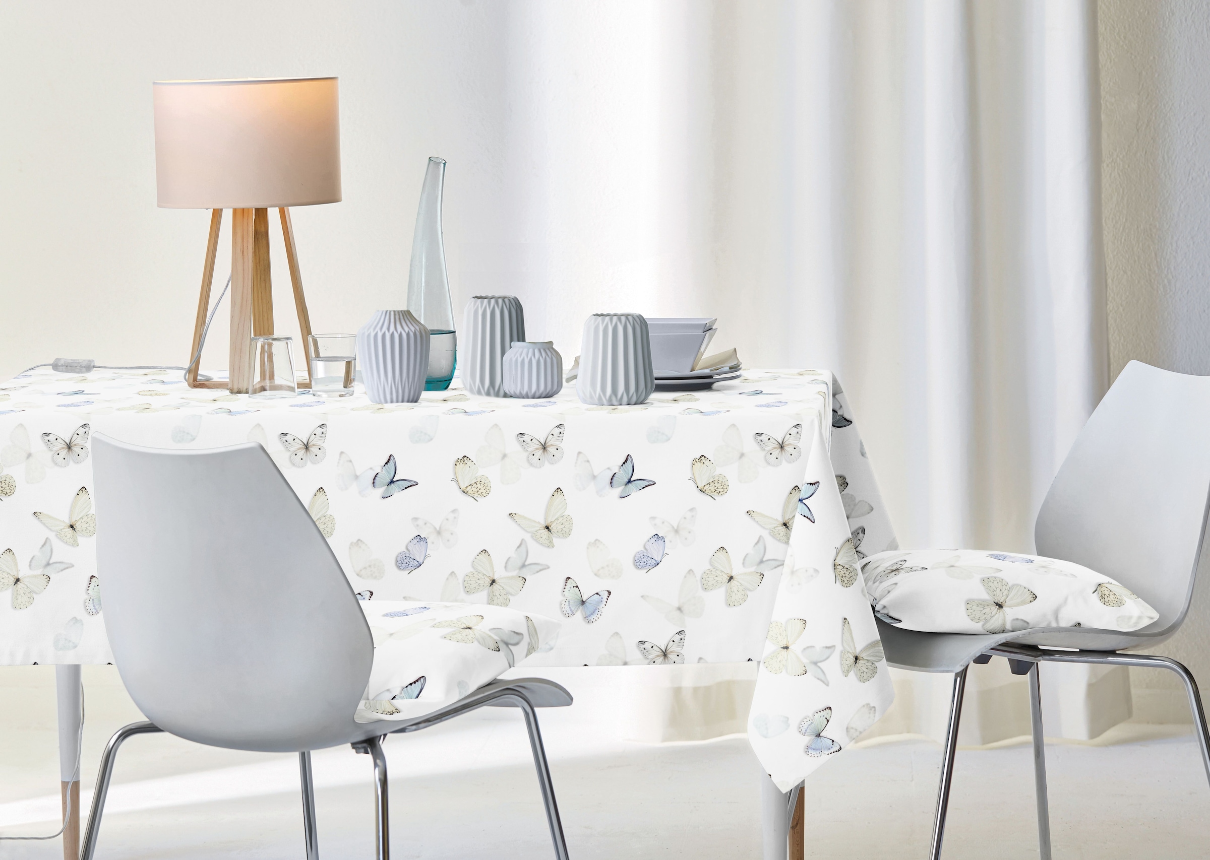 APELT Tischdecke "7003" Schmetterlings-All-over