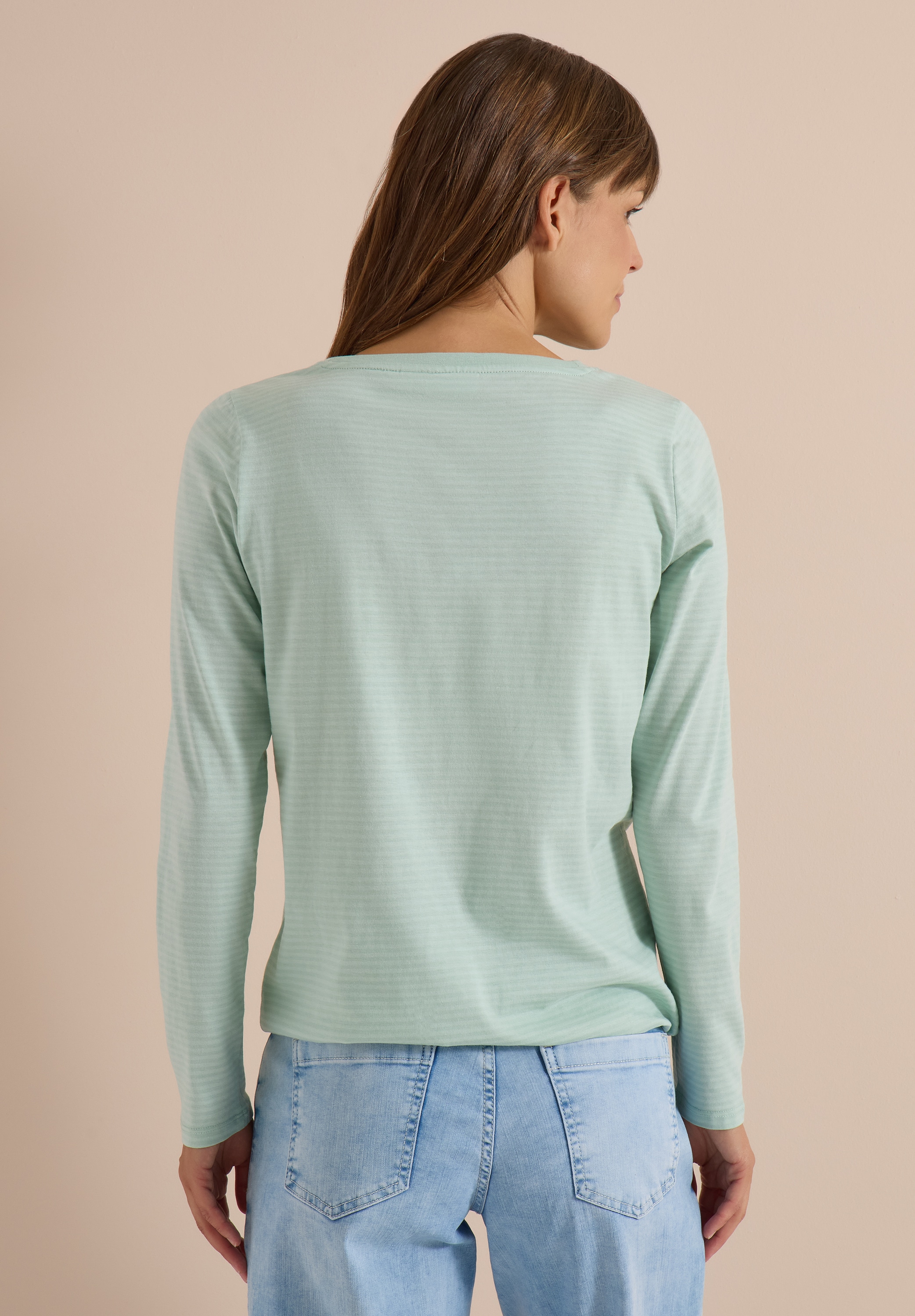 Cecil Langarmshirt im soften Baumwoll-Mix
